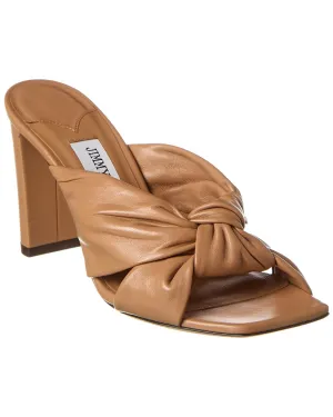 Jimmy Choo Avenue 85 Leather Sandal