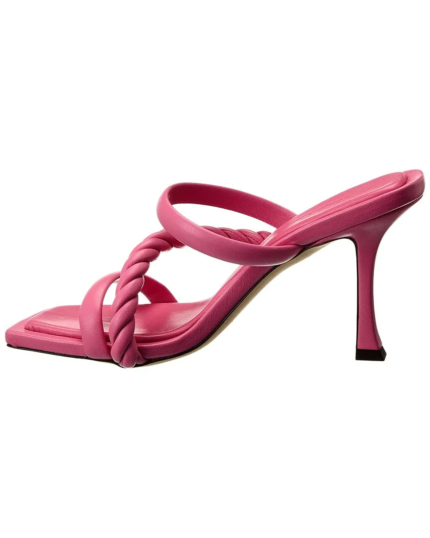 Jimmy Choo Diosa 90 Leather Sandal