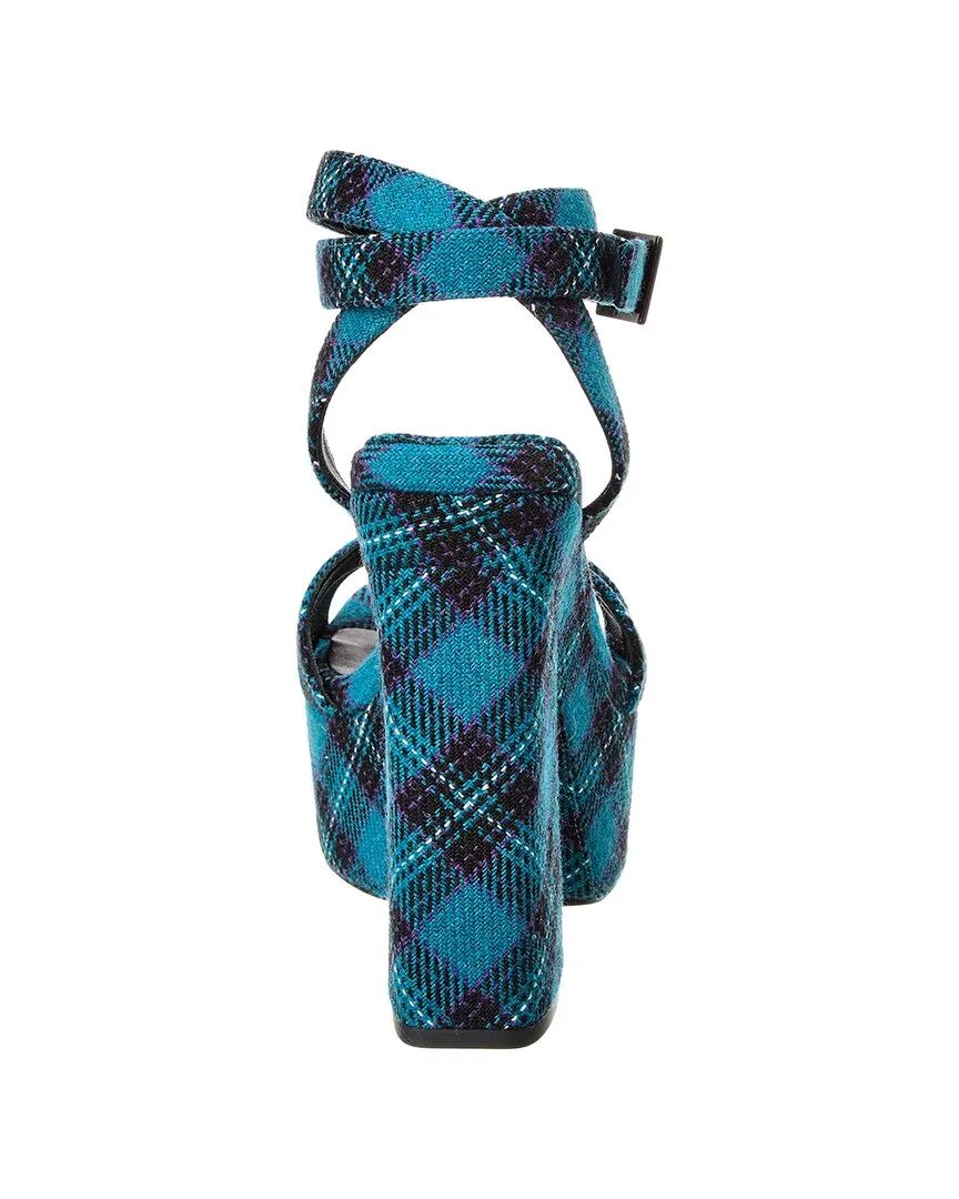 Jimmy Choo Gaia 140 Tartan Platform Sandal