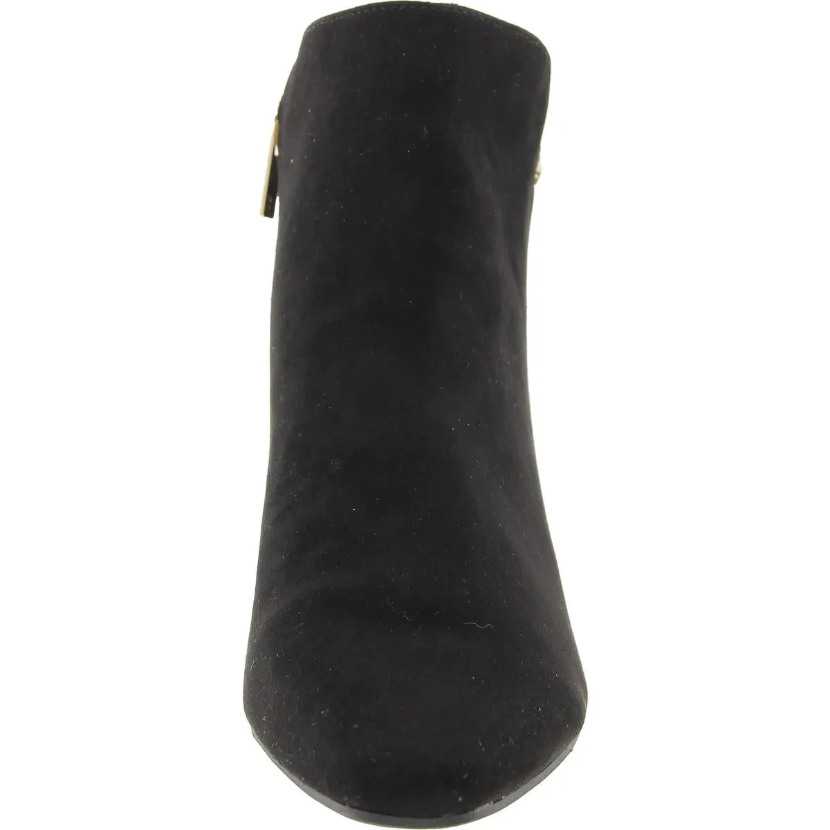 JNYDELNO Womens Block Heel Faux Suede Ankle Boots