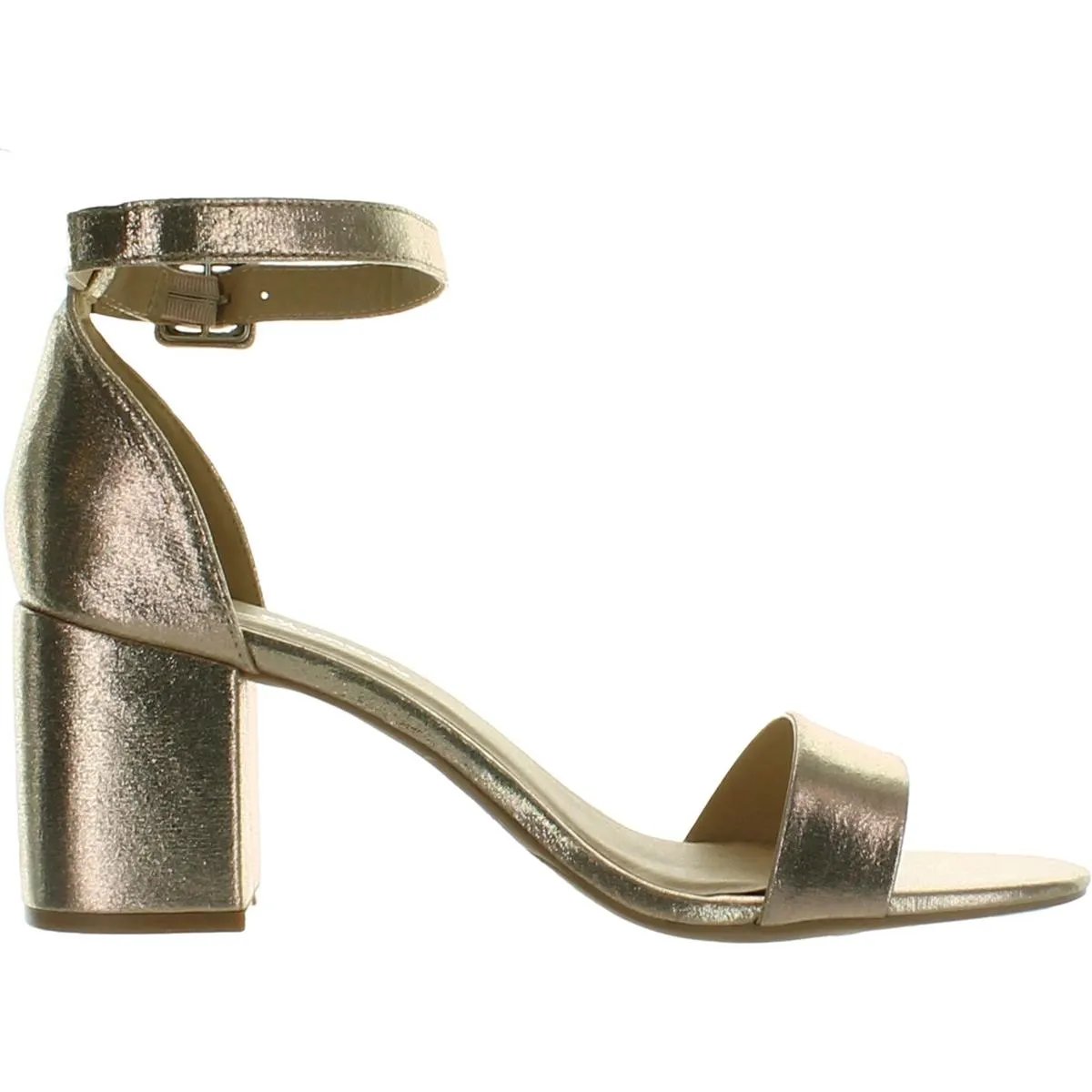 Jody Womens Buckle Dressy Block Heel