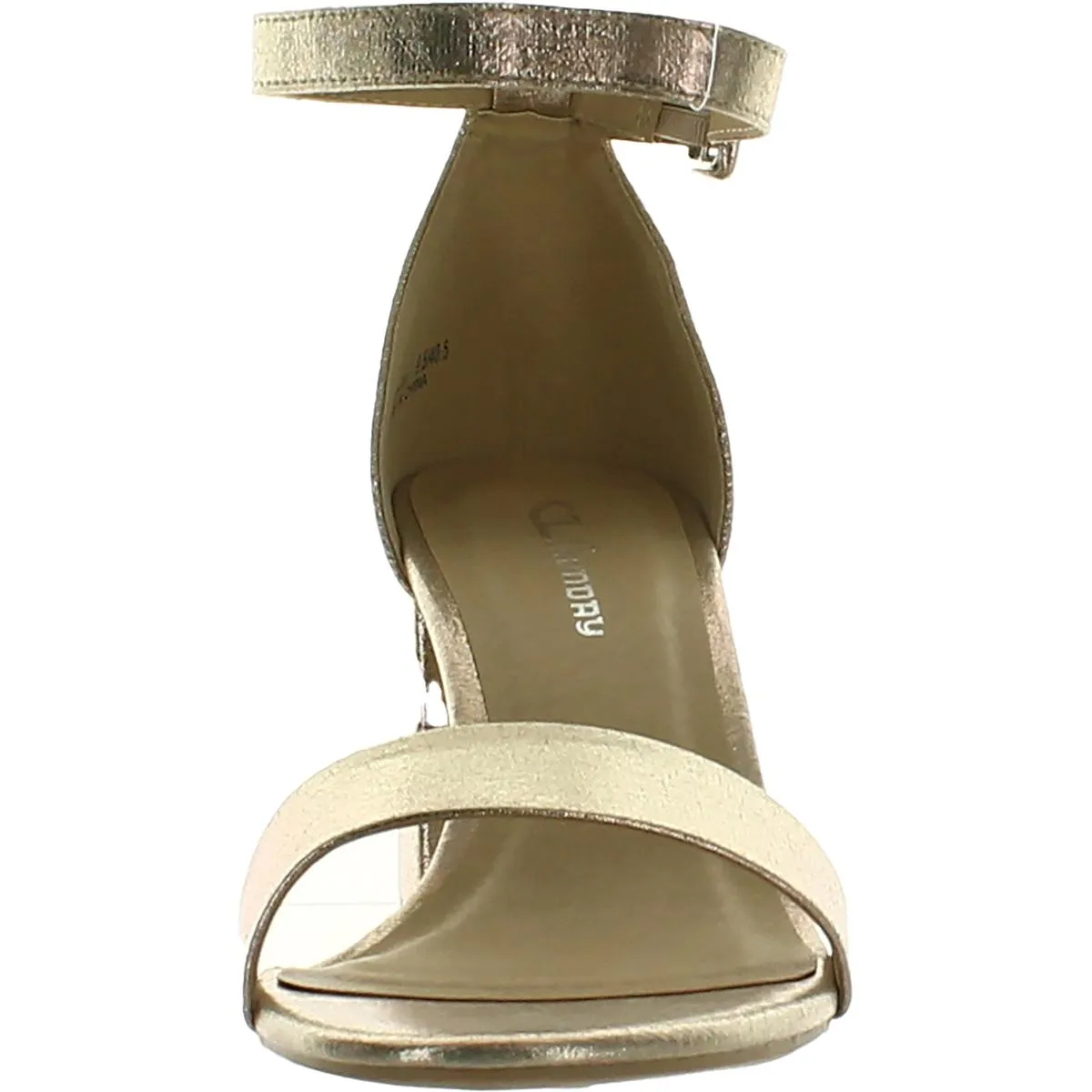 Jody Womens Buckle Dressy Block Heel
