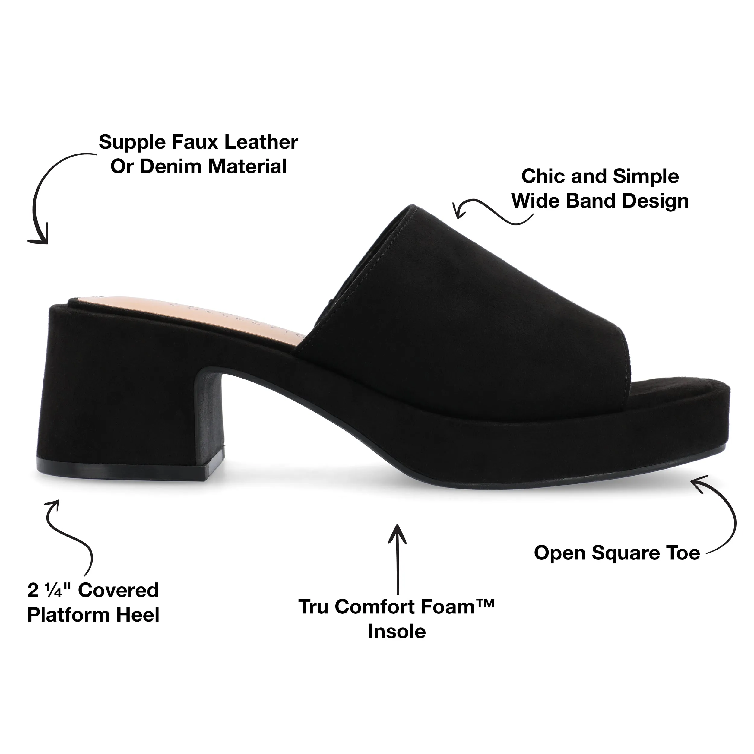 Journee Collection Women's Tru Comfort Foam Bessa Sandals
