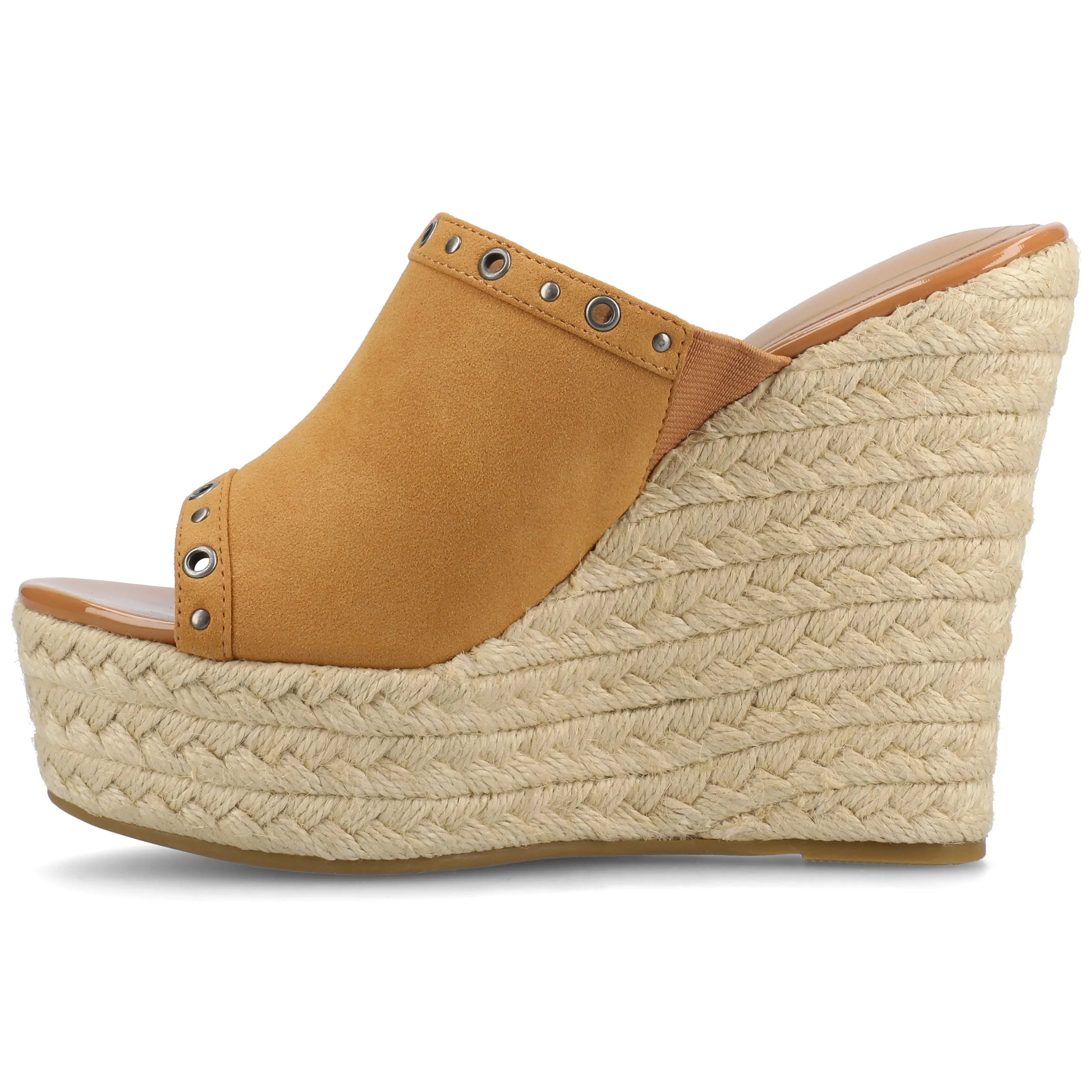 Journee Women's Yari Espadrille Wedge Sandals