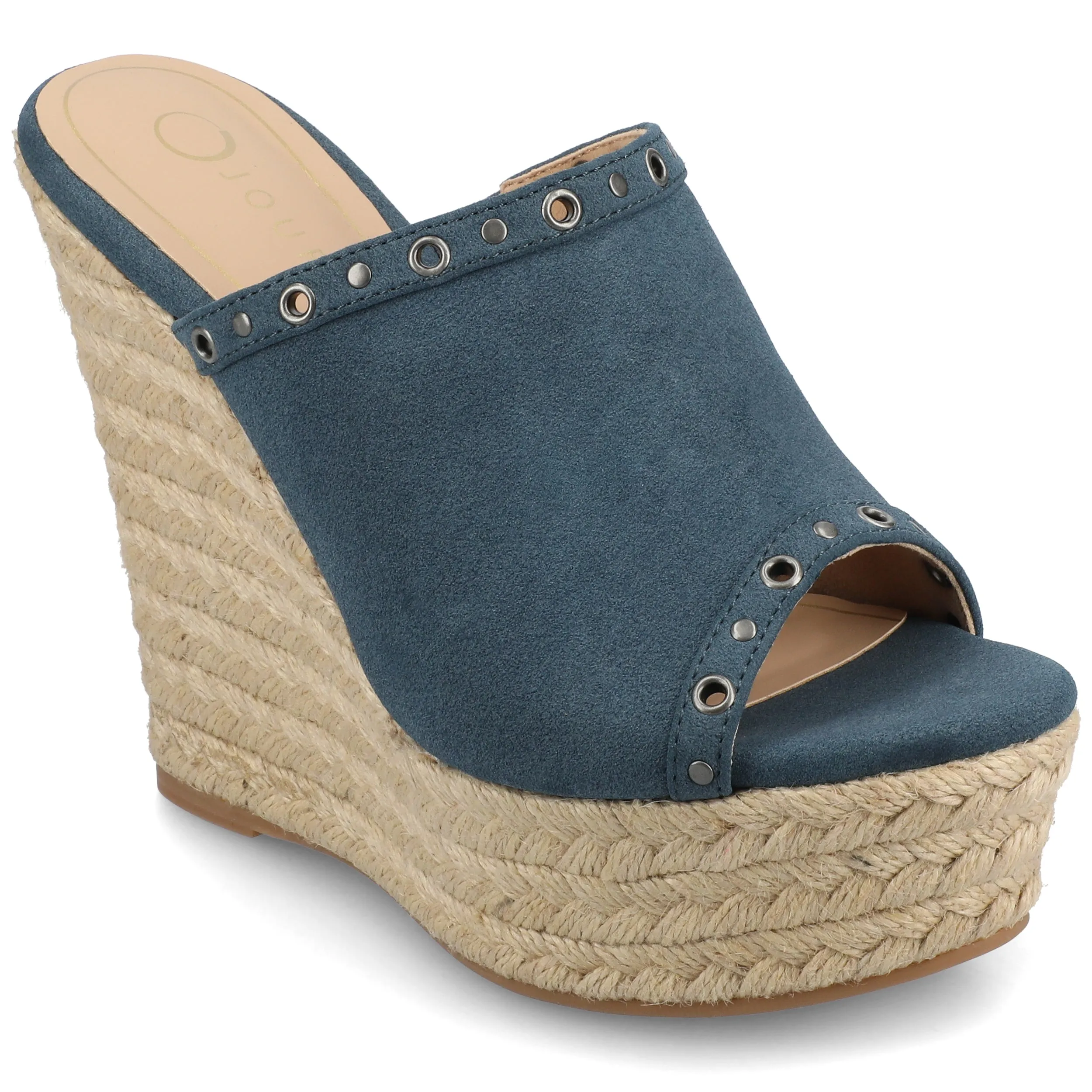 Journee Women's Yari Espadrille Wedge Sandals