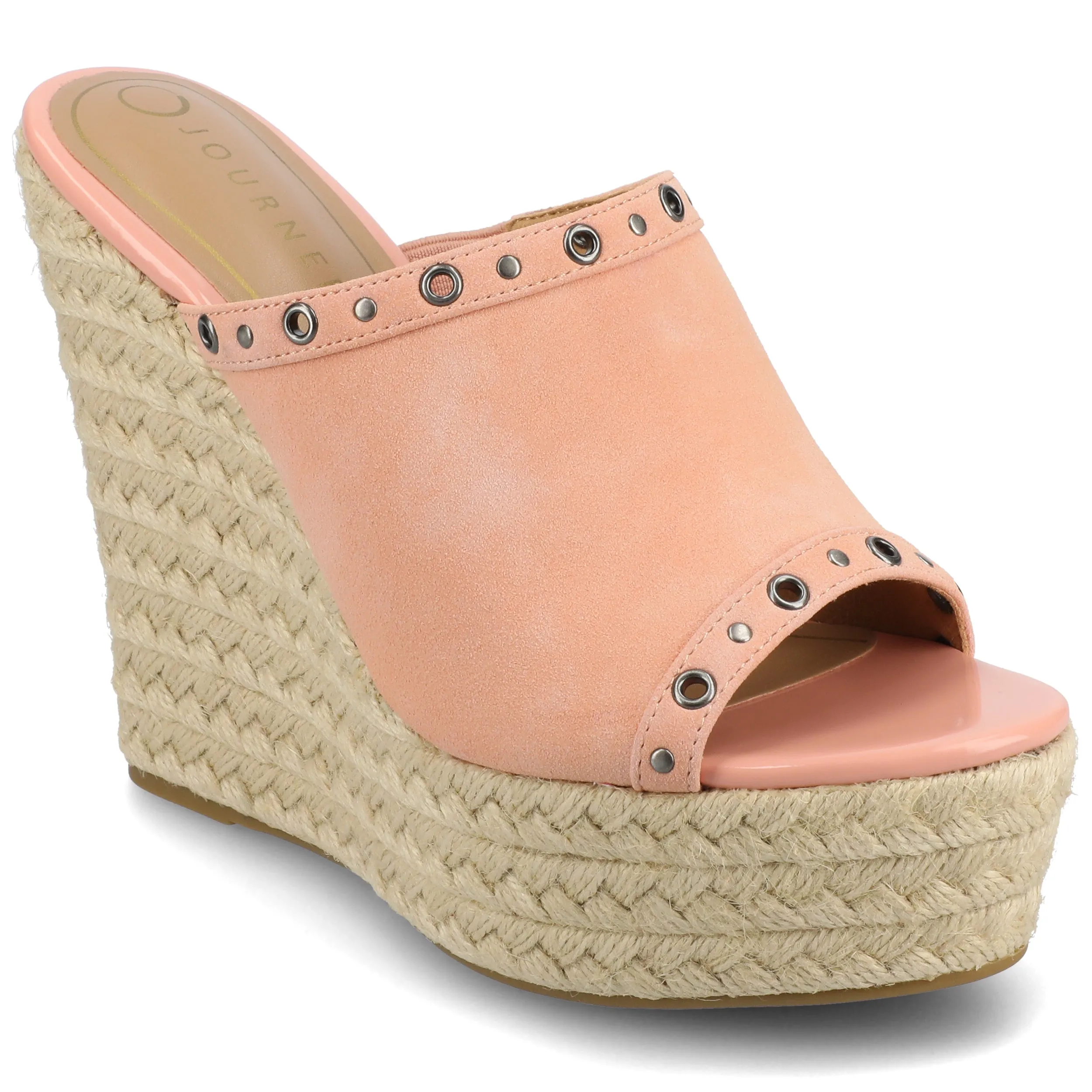 Journee Women's Yari Espadrille Wedge Sandals