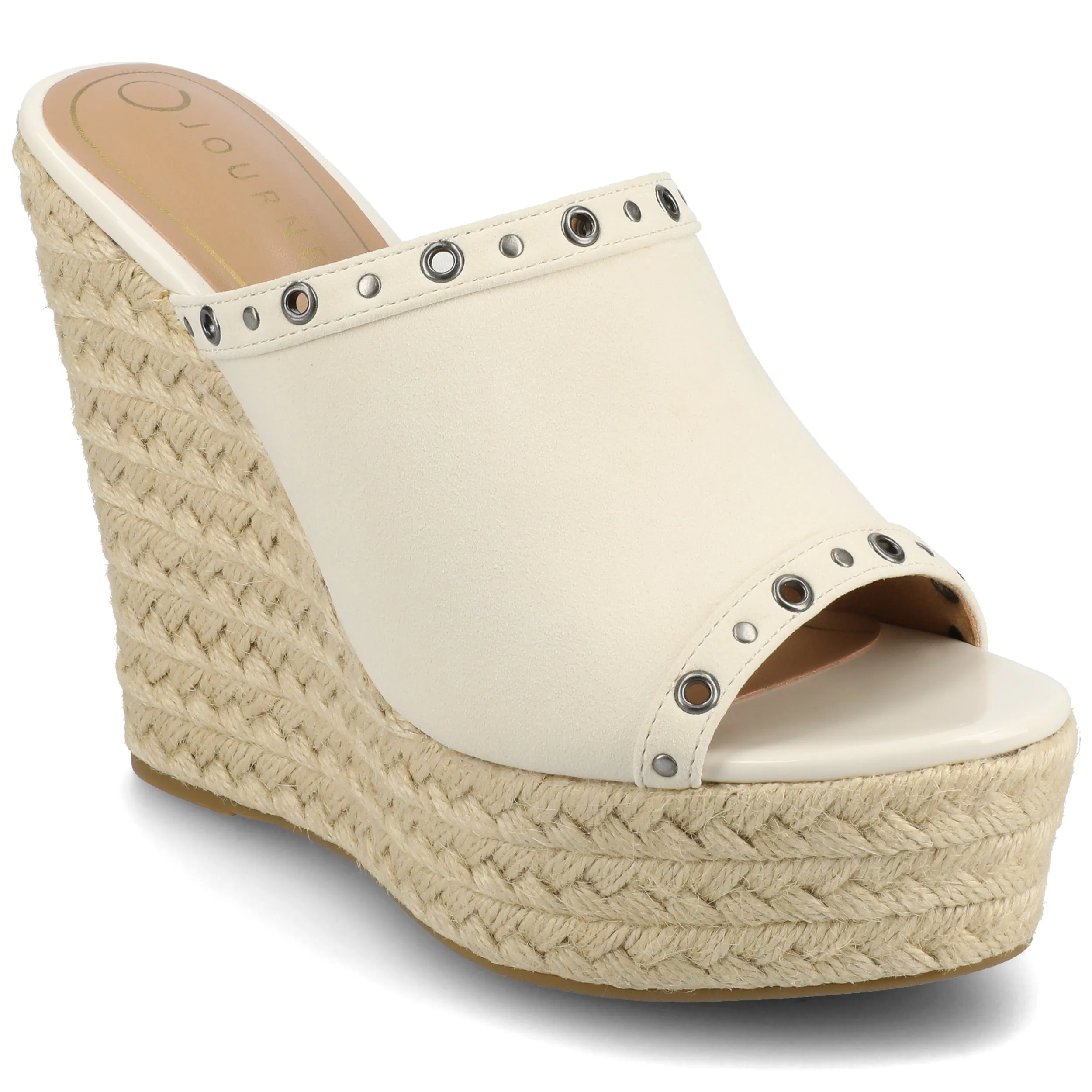 Journee Women's Yari Espadrille Wedge Sandals