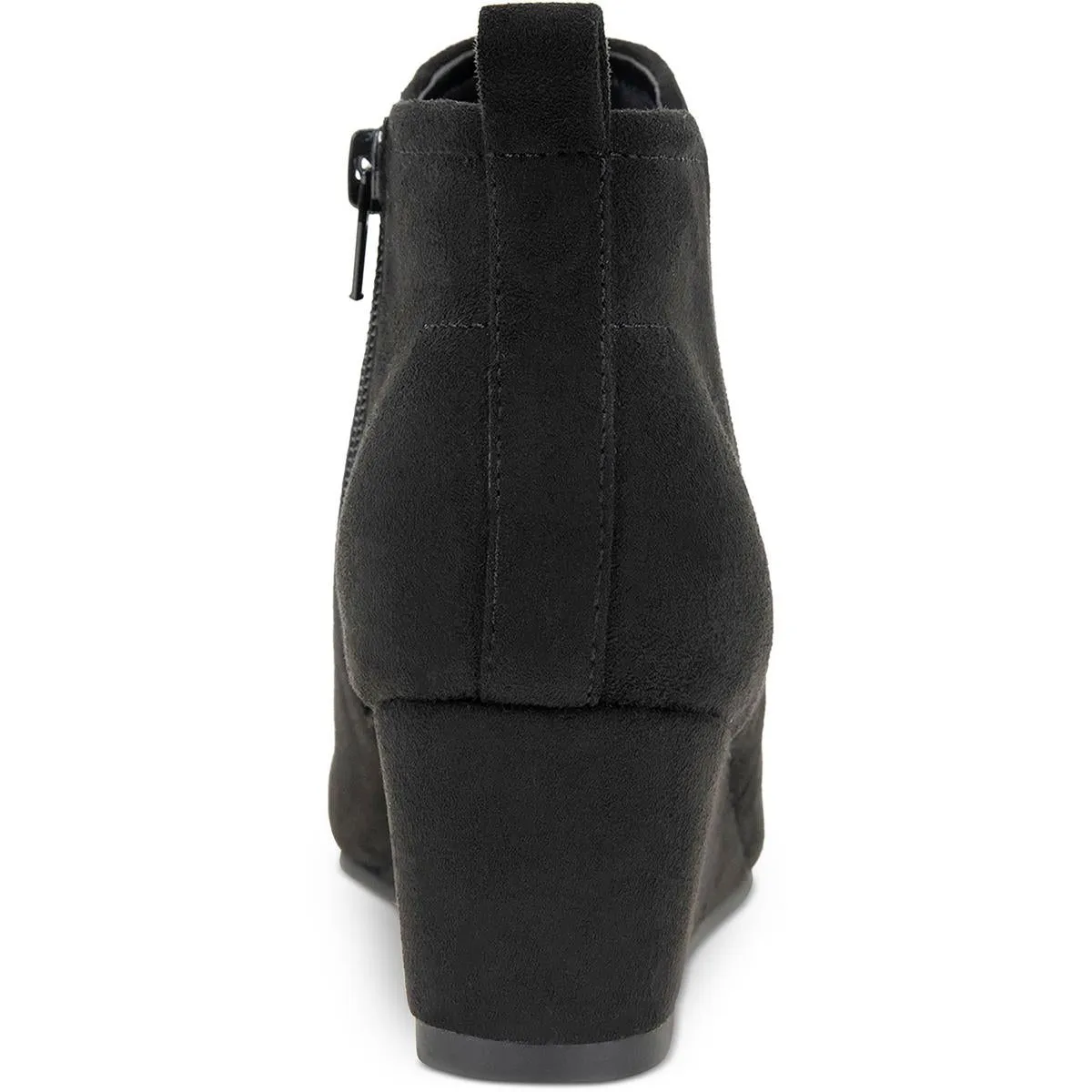 JOVIEE Womens Zipper Manmade Booties