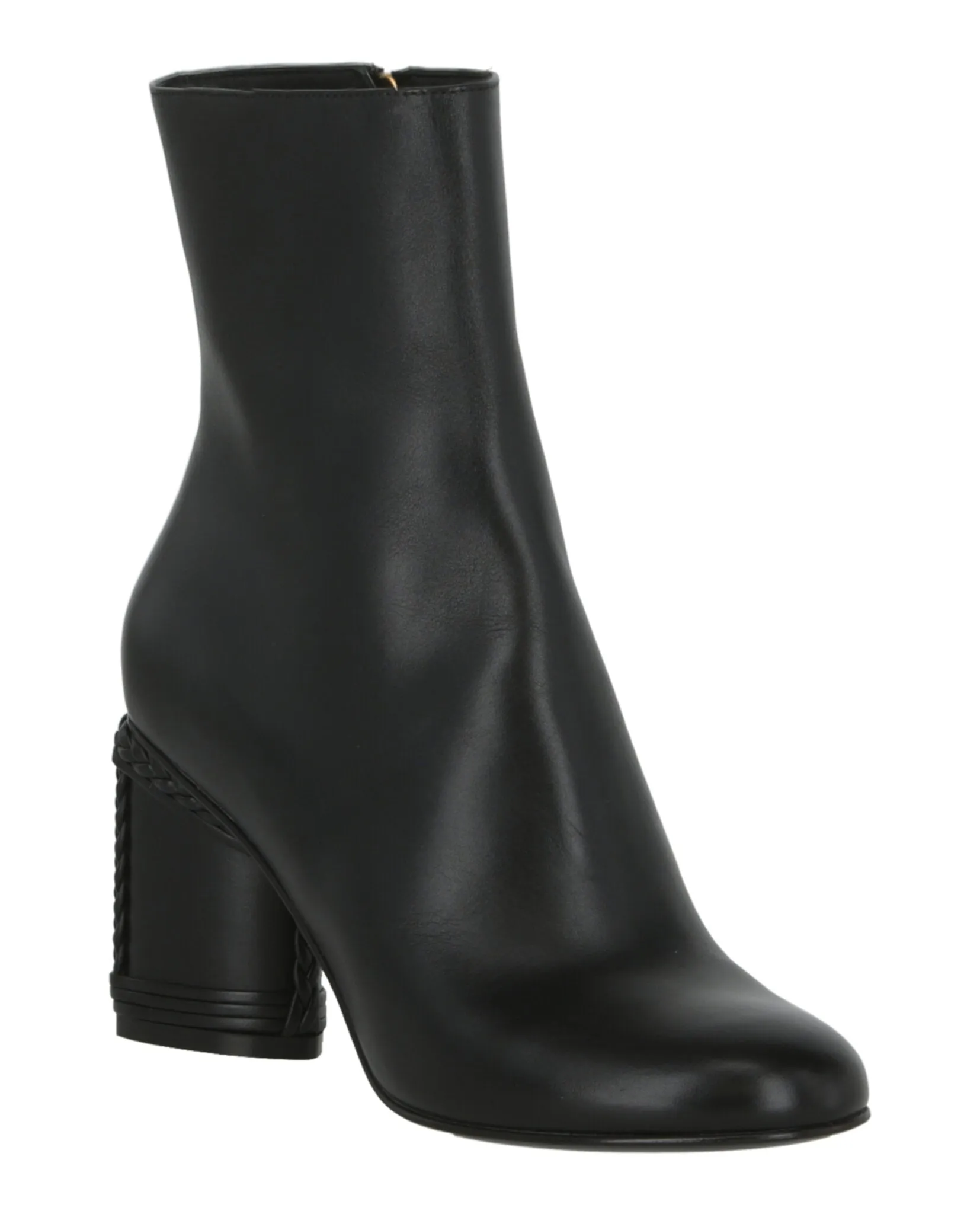 Joy Leather Ankle Bootie