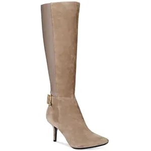 Julietta Womens Solid Suede Knee-High Boots
