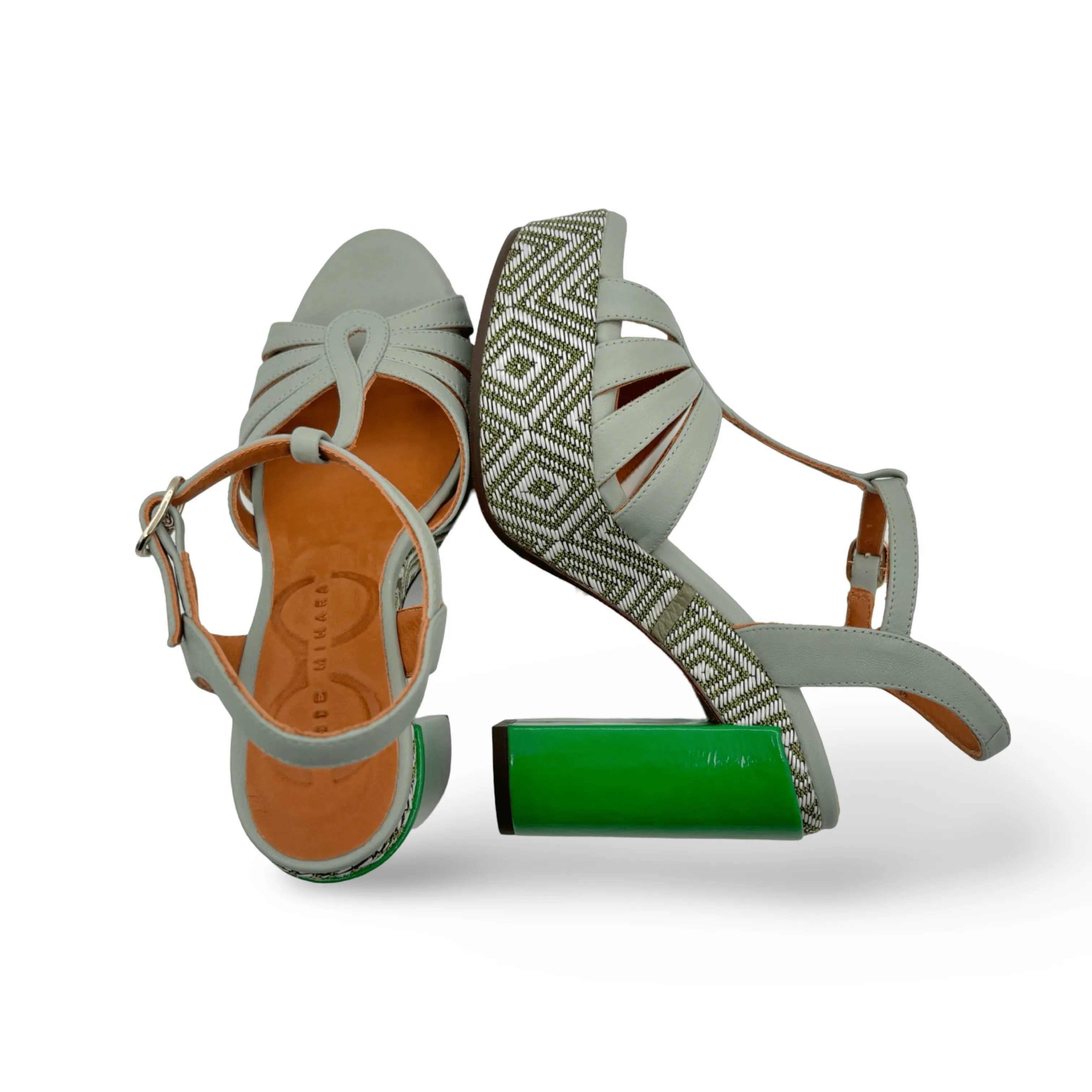 Junni Mint/Geo Sandal