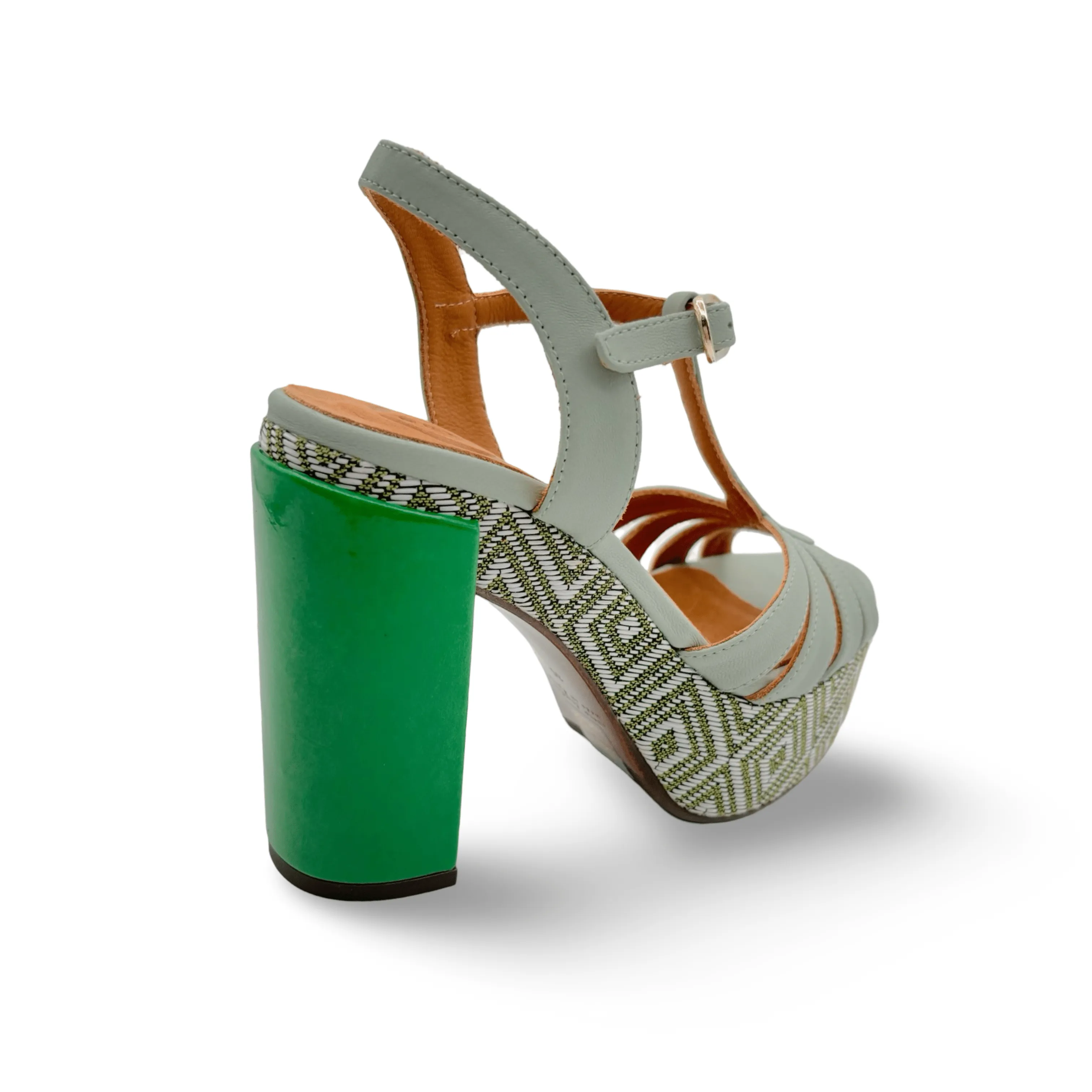 Junni Mint/Geo Sandal