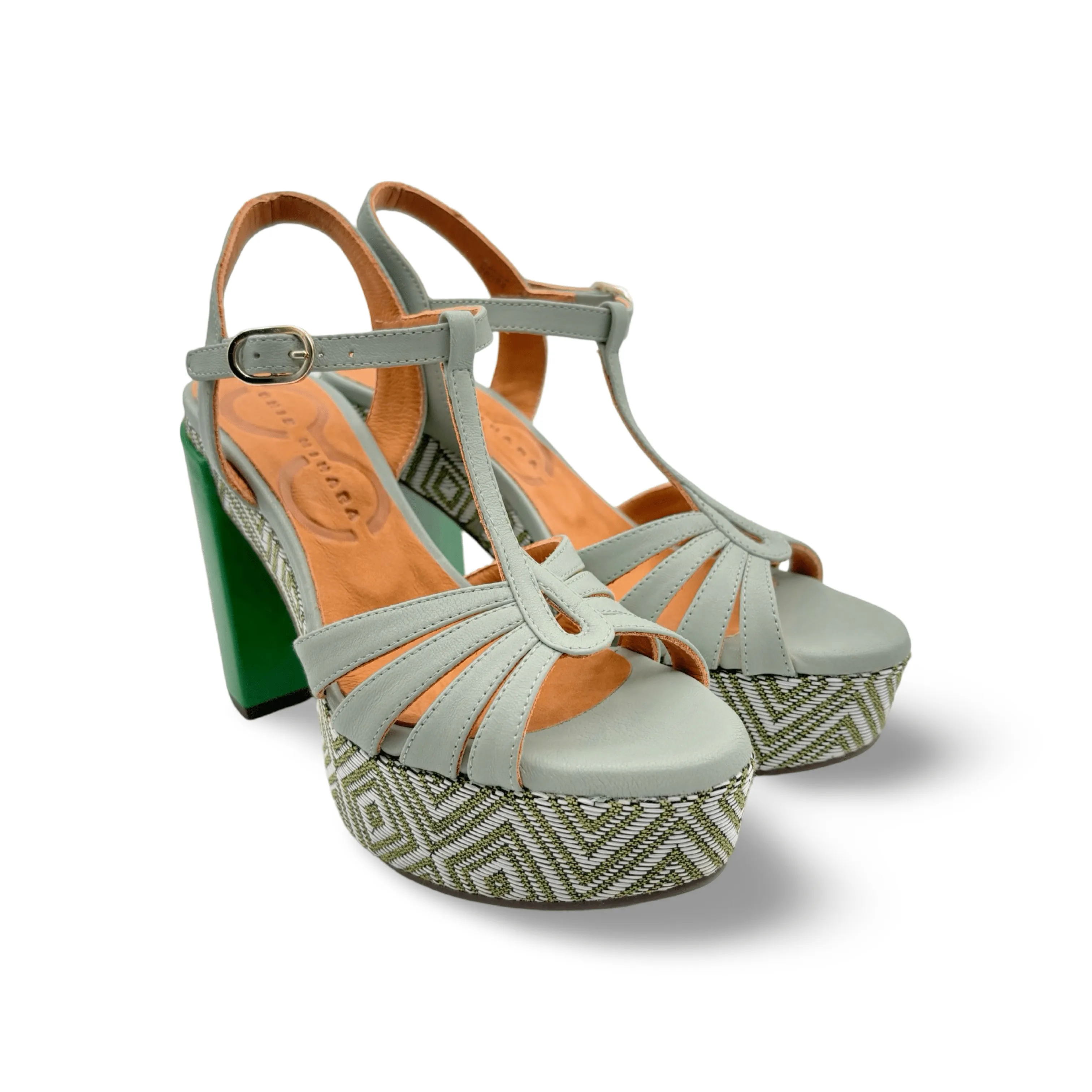 Junni Mint/Geo Sandal