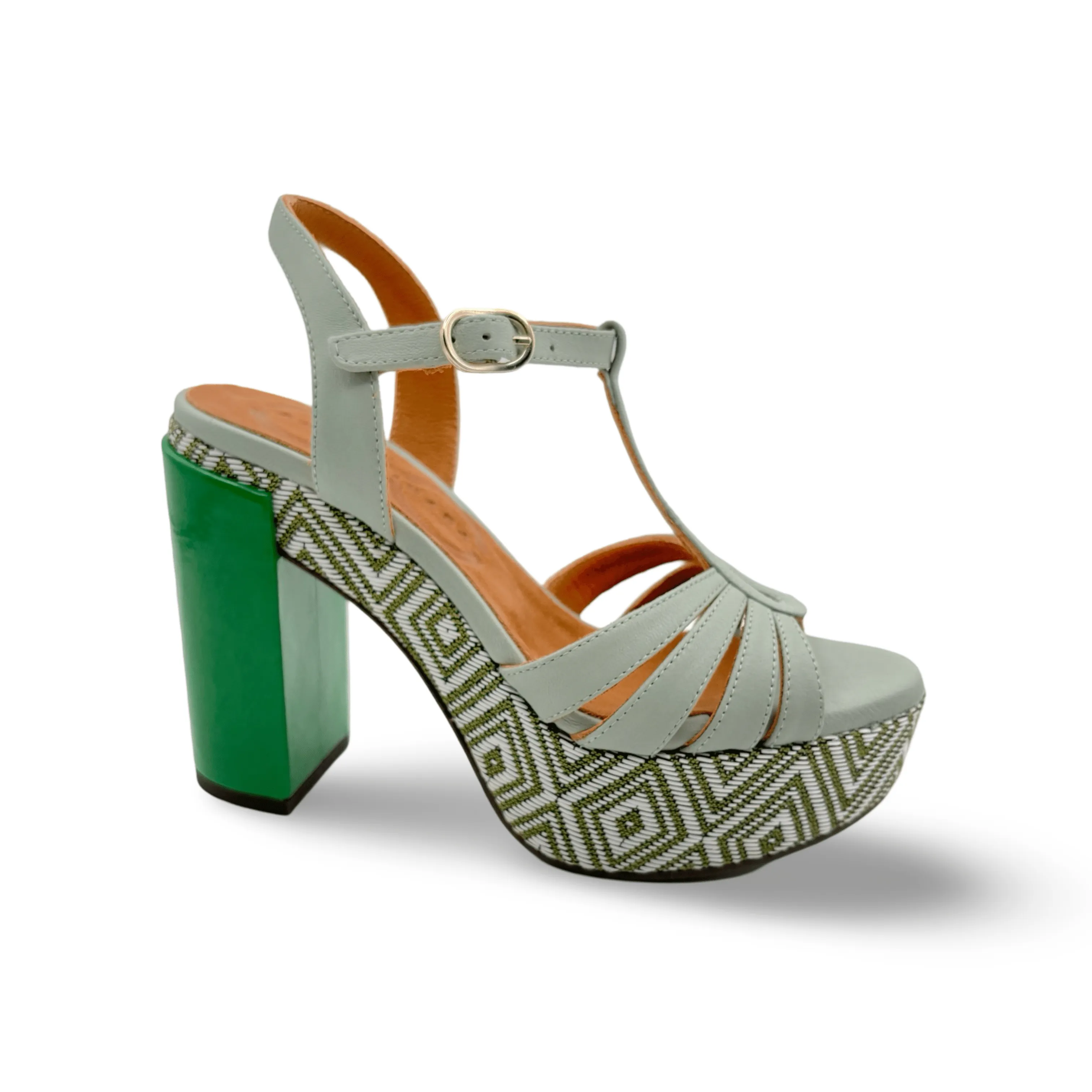 Junni Mint/Geo Sandal