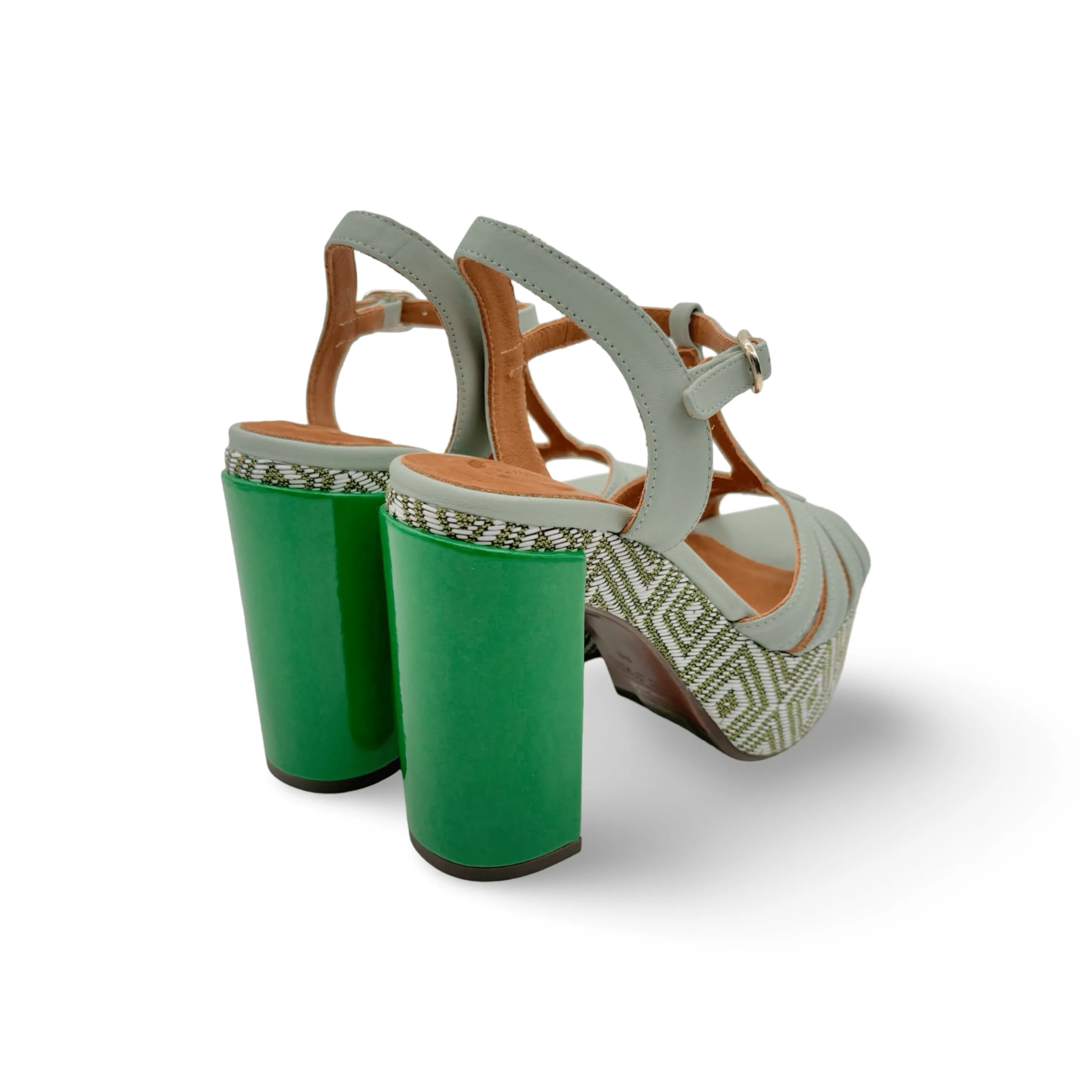 Junni Mint/Geo Sandal