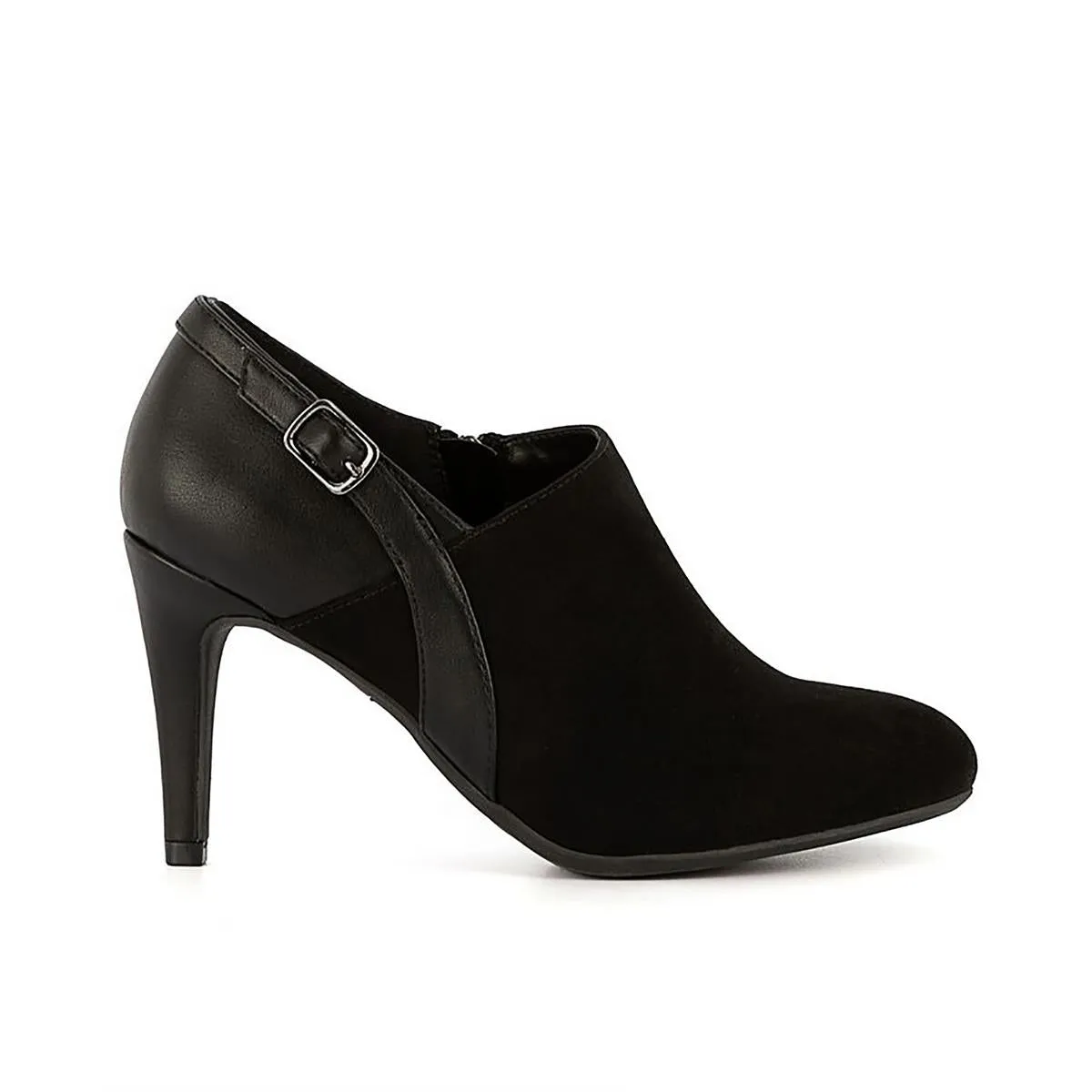 Kaindie Womens Embossed Faux Leather Shooties