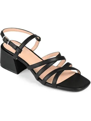 KEMPSY Womens Comfort Insole Manmade Block Heel