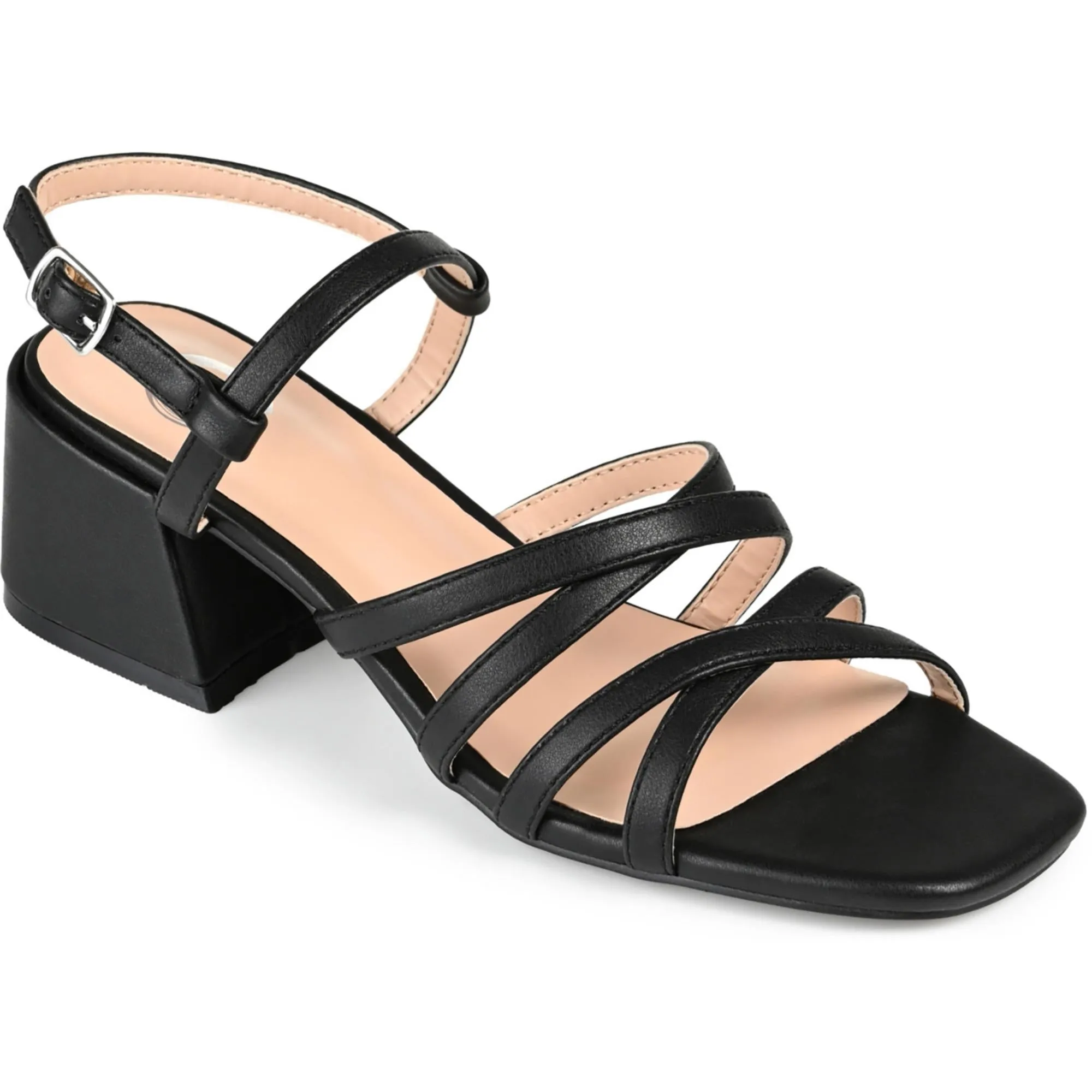 KEMPSY Womens Comfort Insole Manmade Block Heel