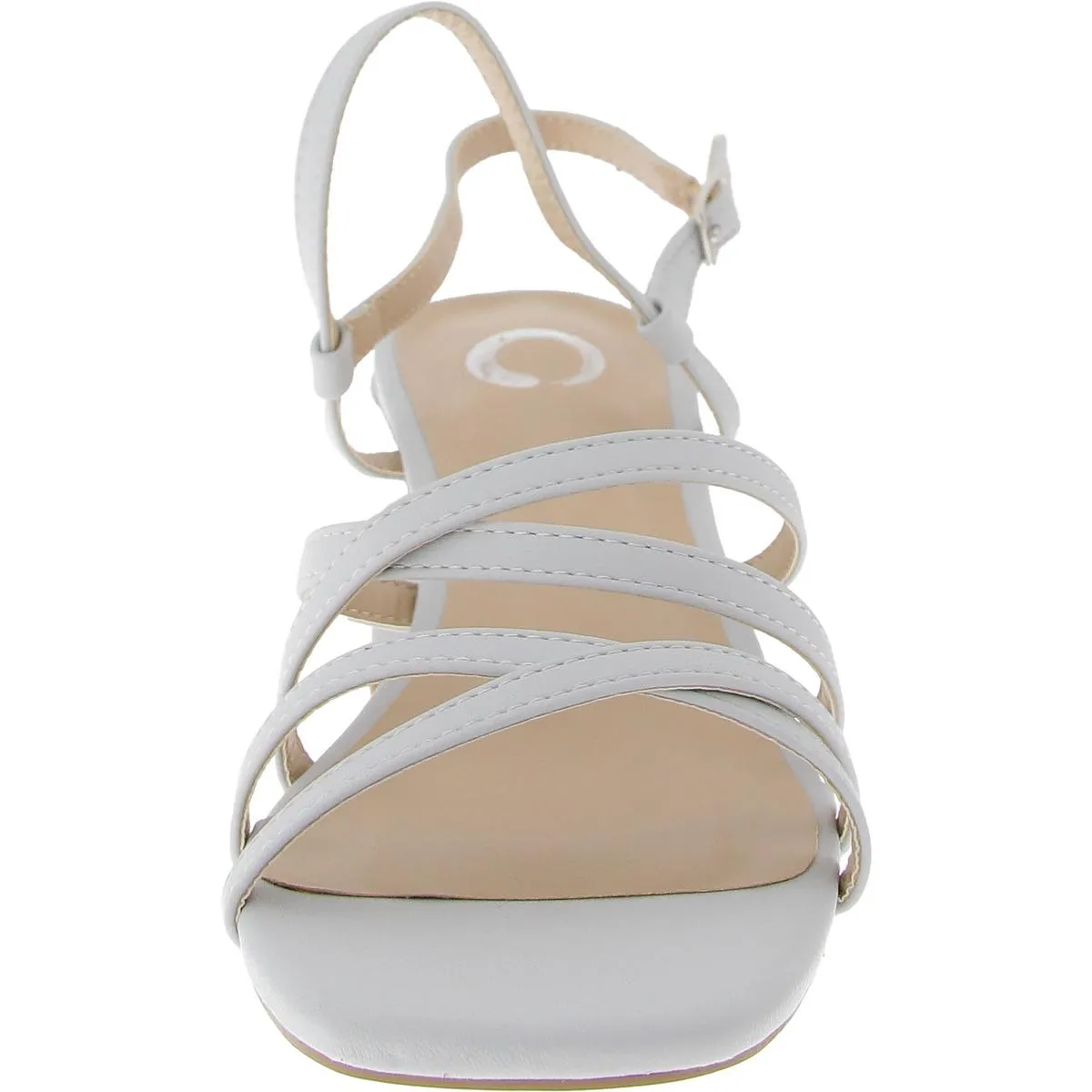 KEMPSY Womens Comfort Insole Manmade Block Heel
