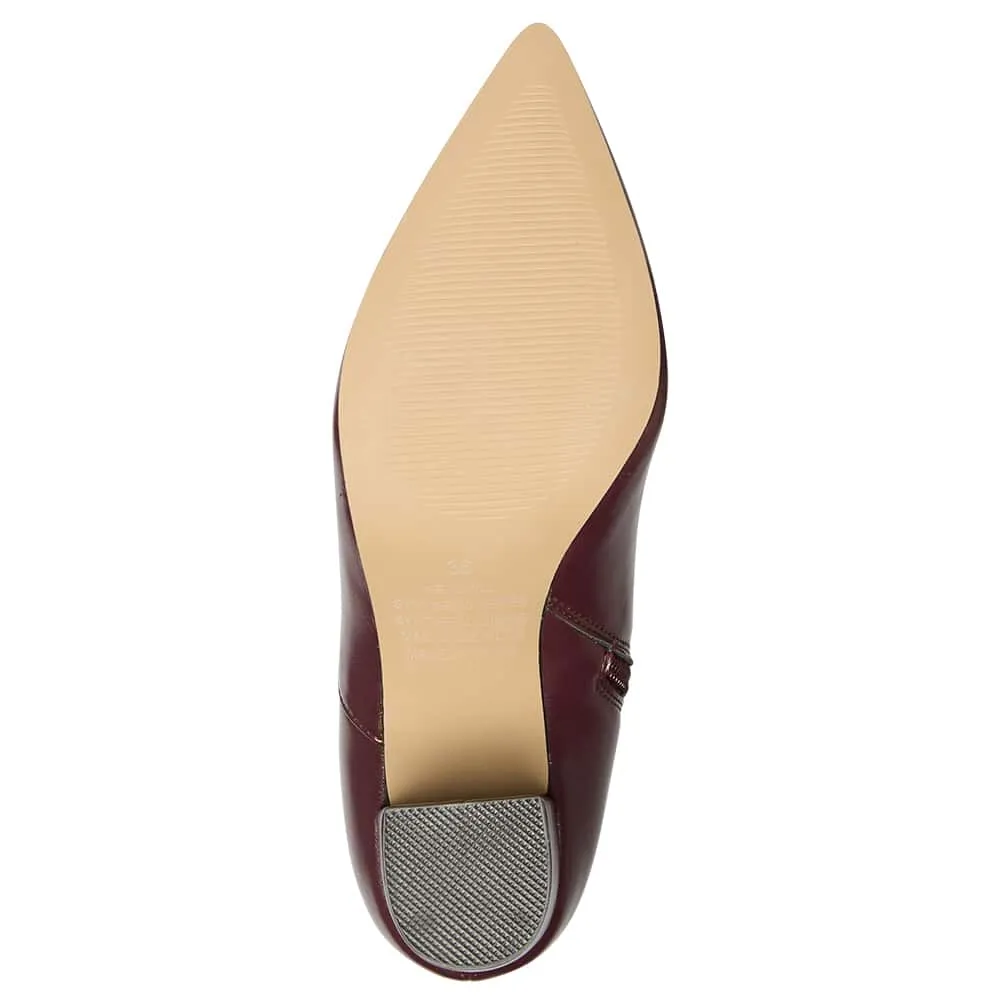 Kendall Boot in Wine