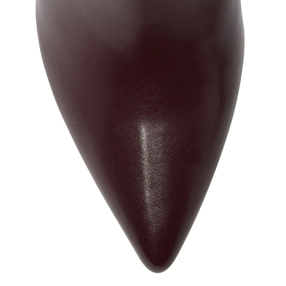 Kendall Boot in Wine