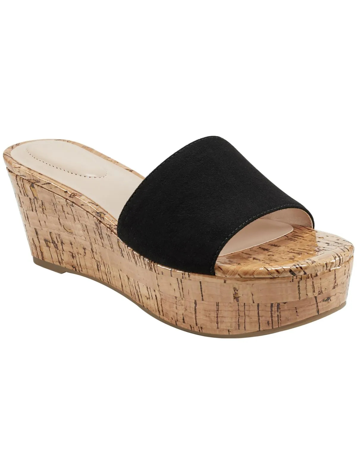 Kennie 2 Womens Slip On Dressy Wedge Sandals