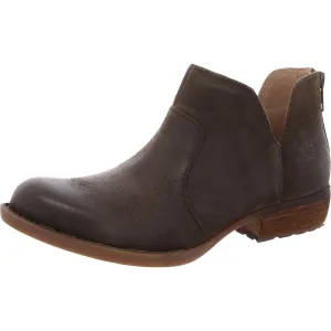 Kerri Womens Cushioned Footbed Nubuck Ankle Boots