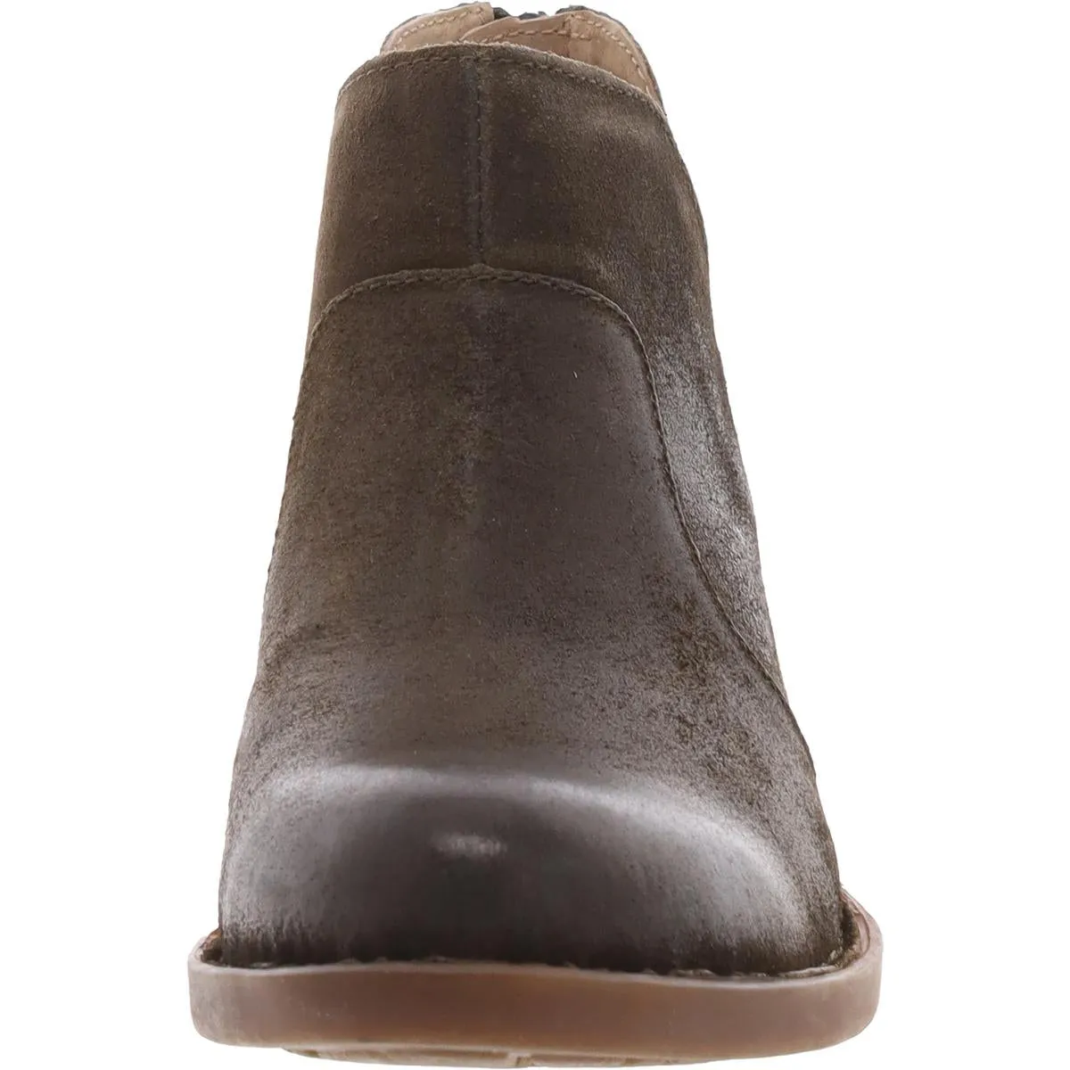 Kerri Womens Cushioned Footbed Nubuck Ankle Boots