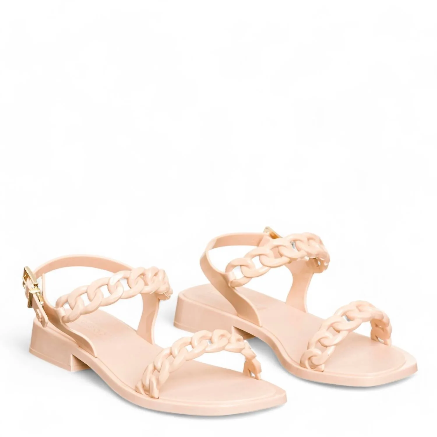 Kiara Chain Sandal In Nude