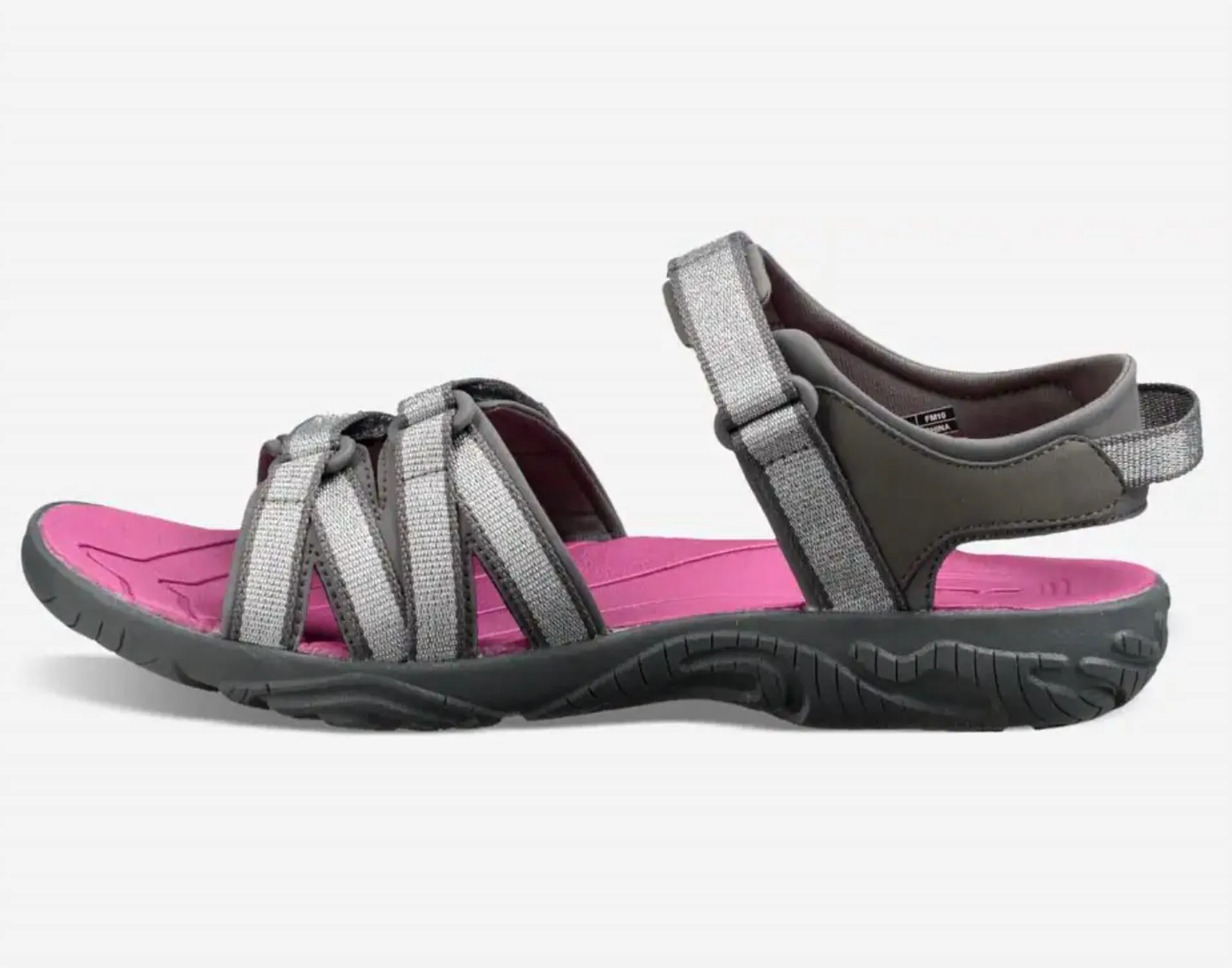 Kids Tirra Sandal In Silver/magenta