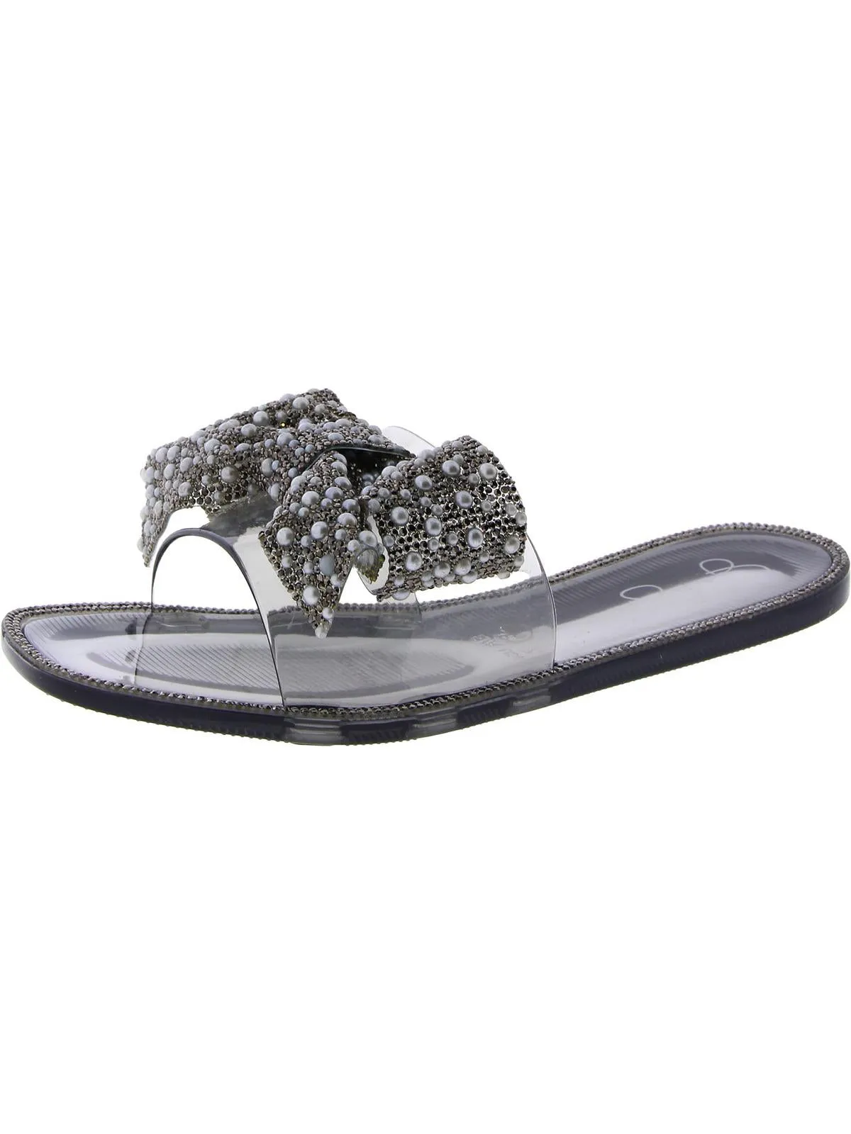 Kilenya Womens Bow Slip On Slide Sandals