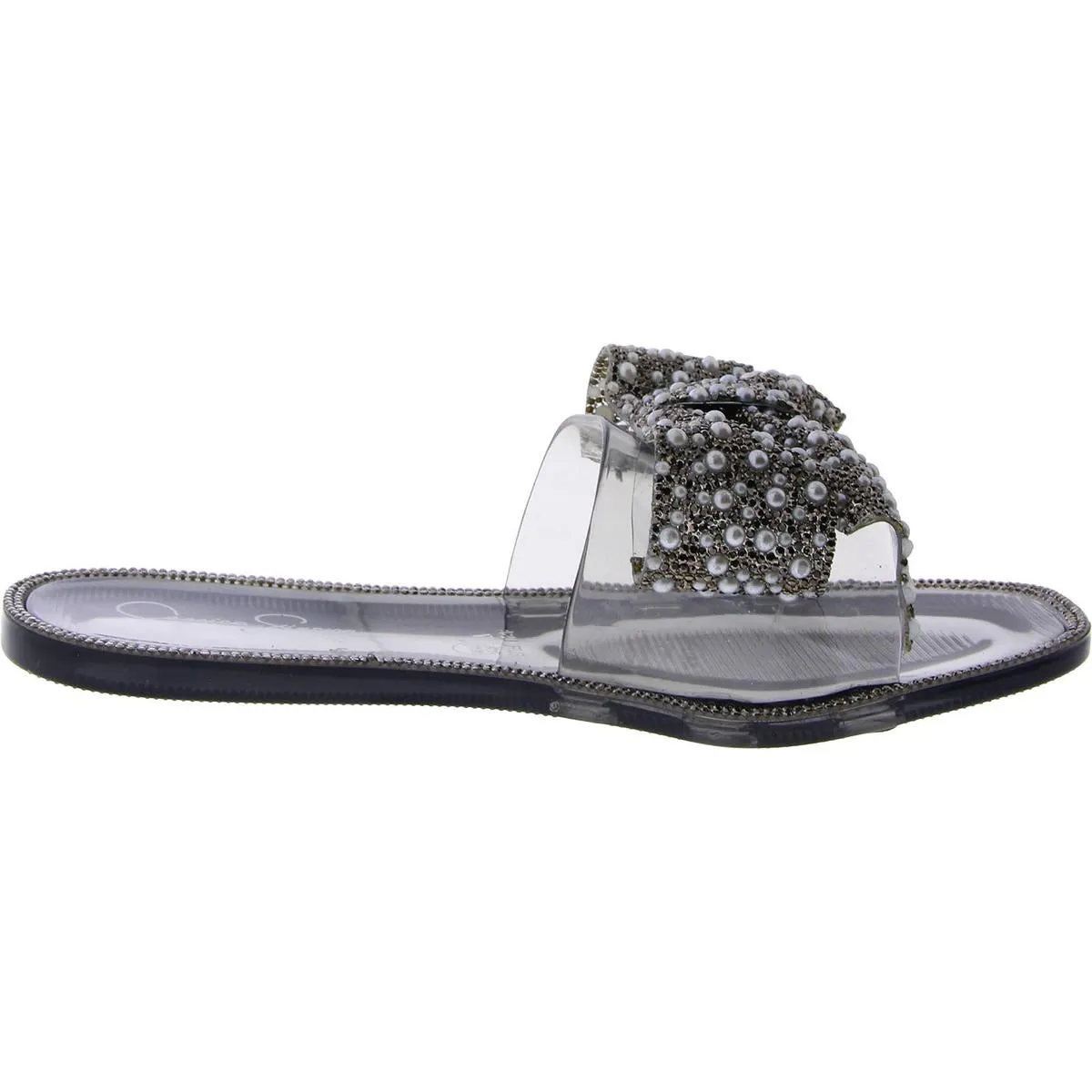 Kilenya Womens Bow Slip On Slide Sandals