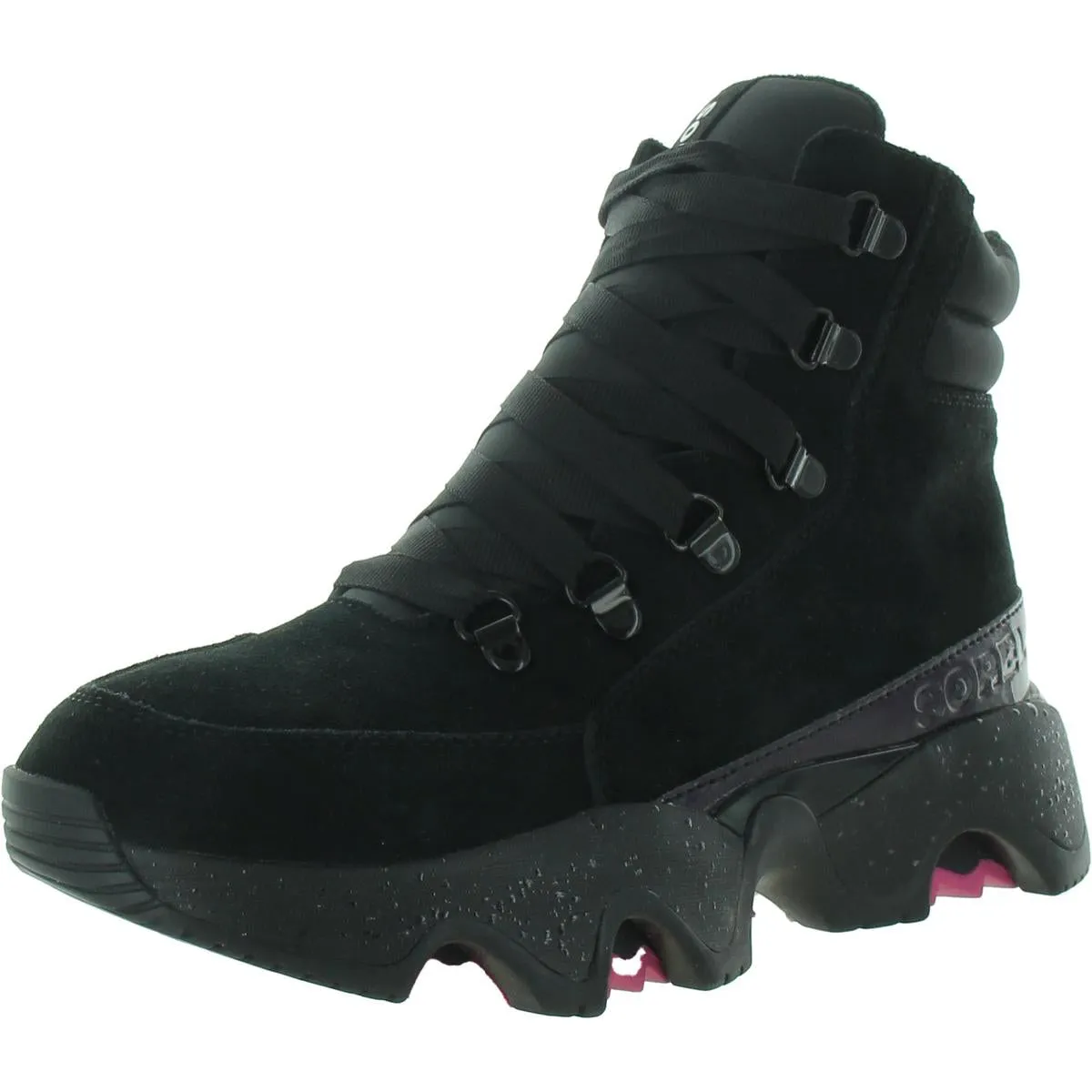 Kinetic Impact Womens Leather Waterproof Hiking Boots