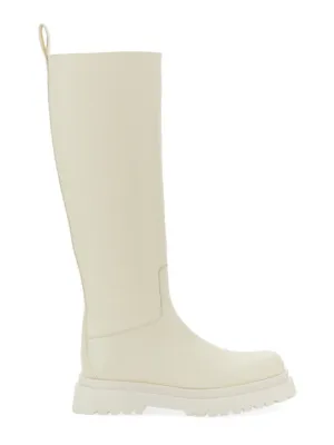 Knee-High Leather Boots