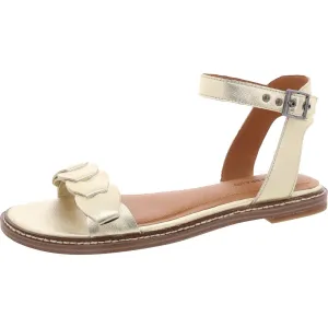 Kyndall Womens Slip On Buckle Ankle Strap