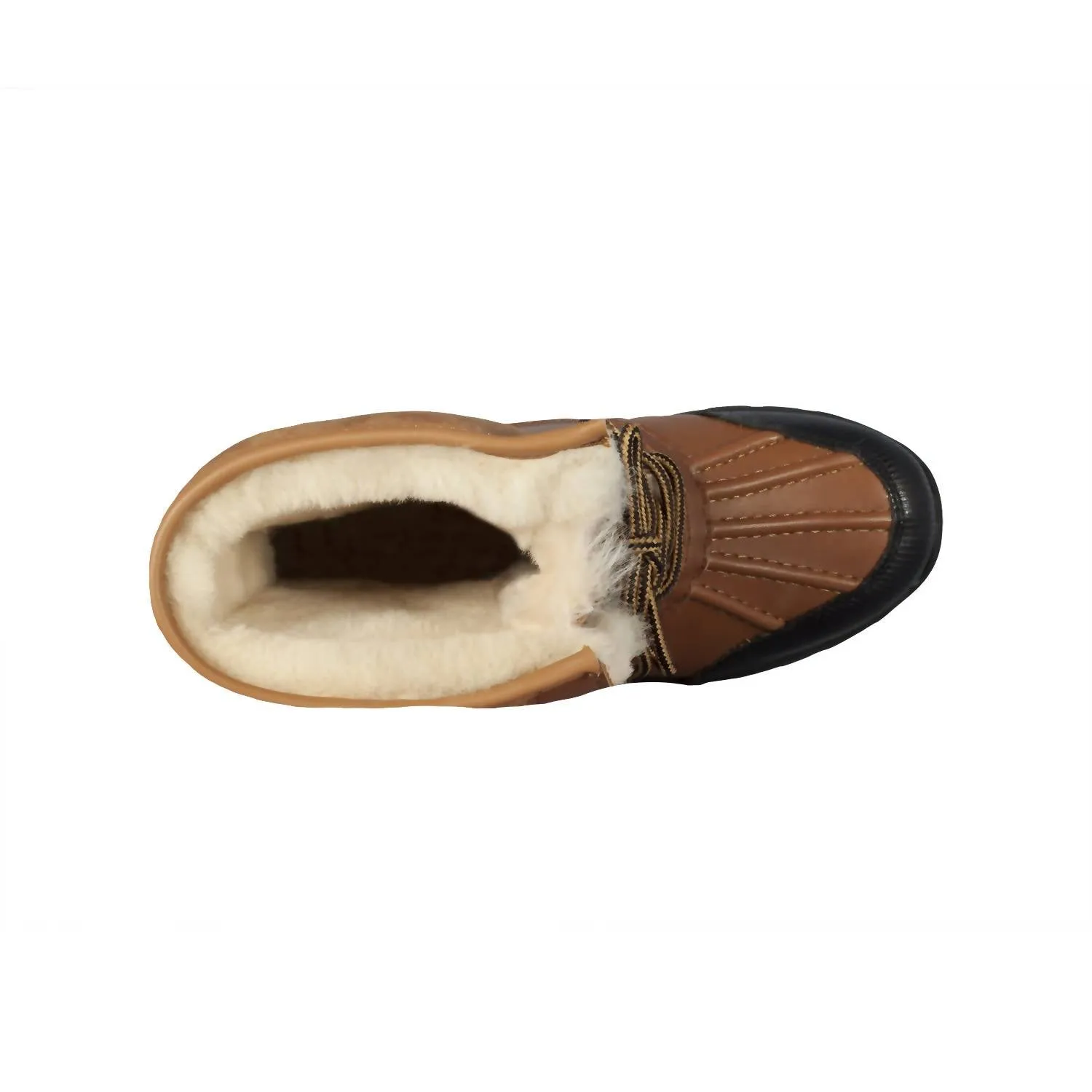 Ladies Sheepskin Tundra Boot In Chestnut