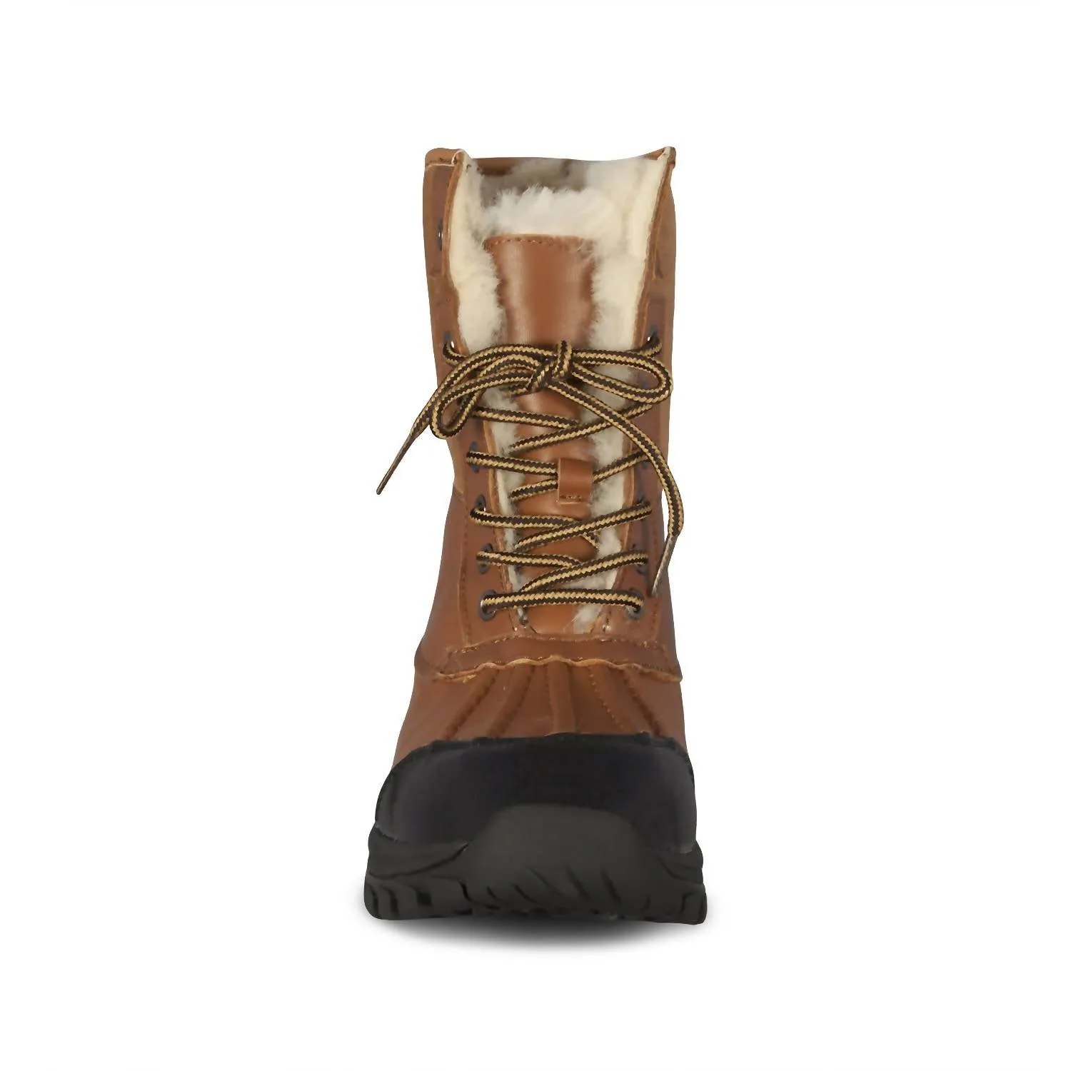 Ladies Sheepskin Tundra Boot In Chestnut