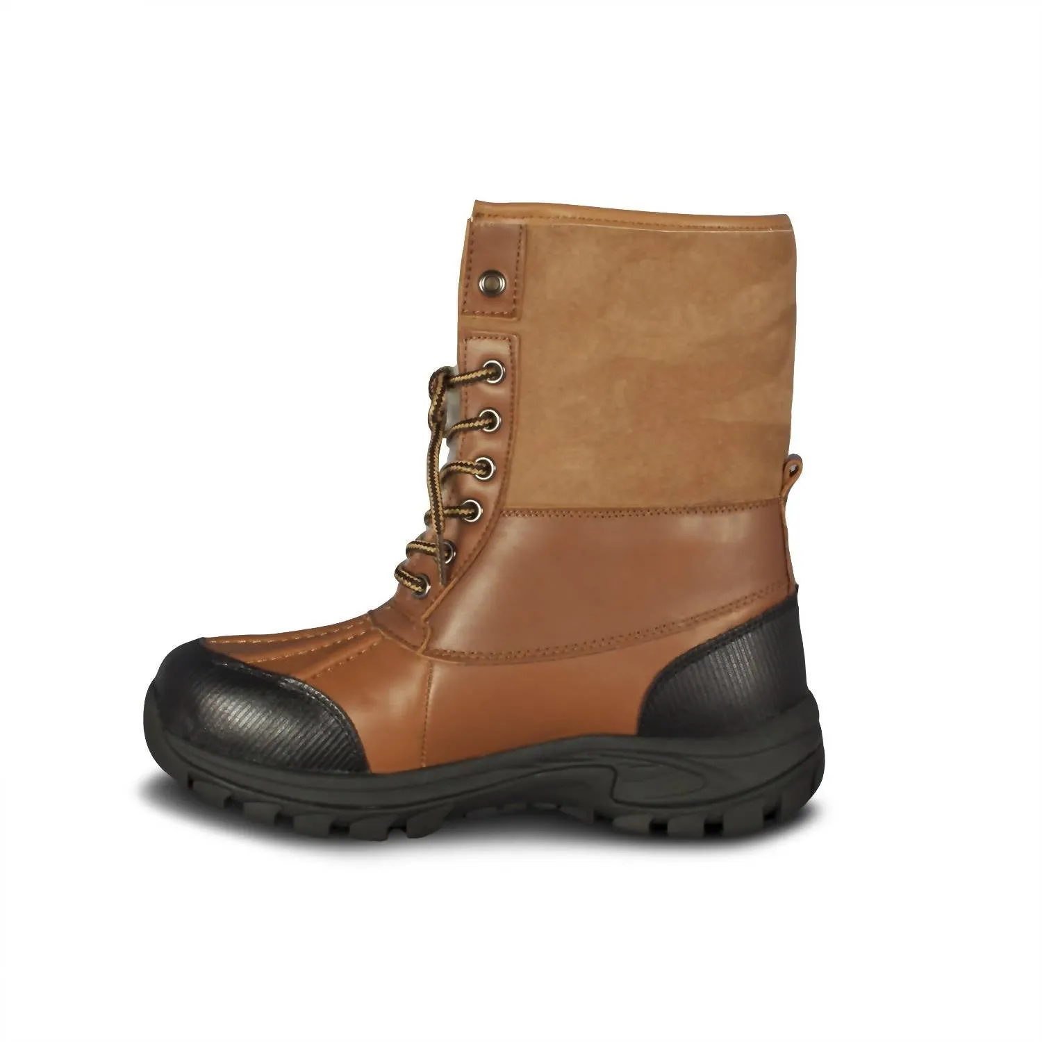Ladies Sheepskin Tundra Boot In Chestnut