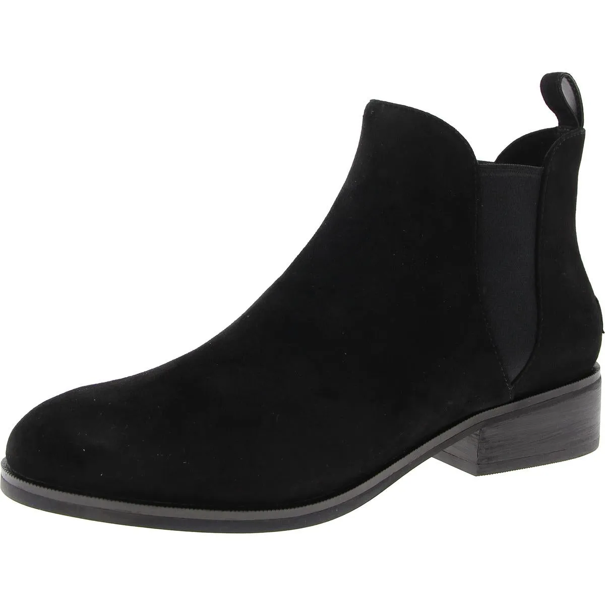 Laina Womens Stretch Suede Chelsea Boots