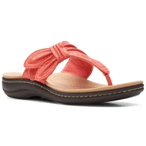 Laurieann Rae Womens Cushioned Footbed Slip On Thong Sandals