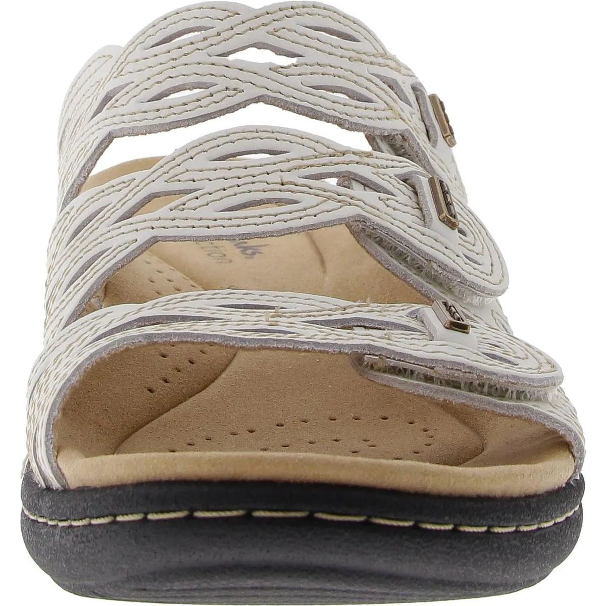 Laurieann Ruby Womens Adjustable Slide Sandals