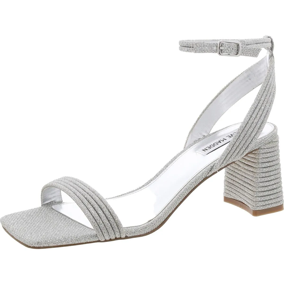 Lavnish Womens Ankle Strap Open Toe Heels
