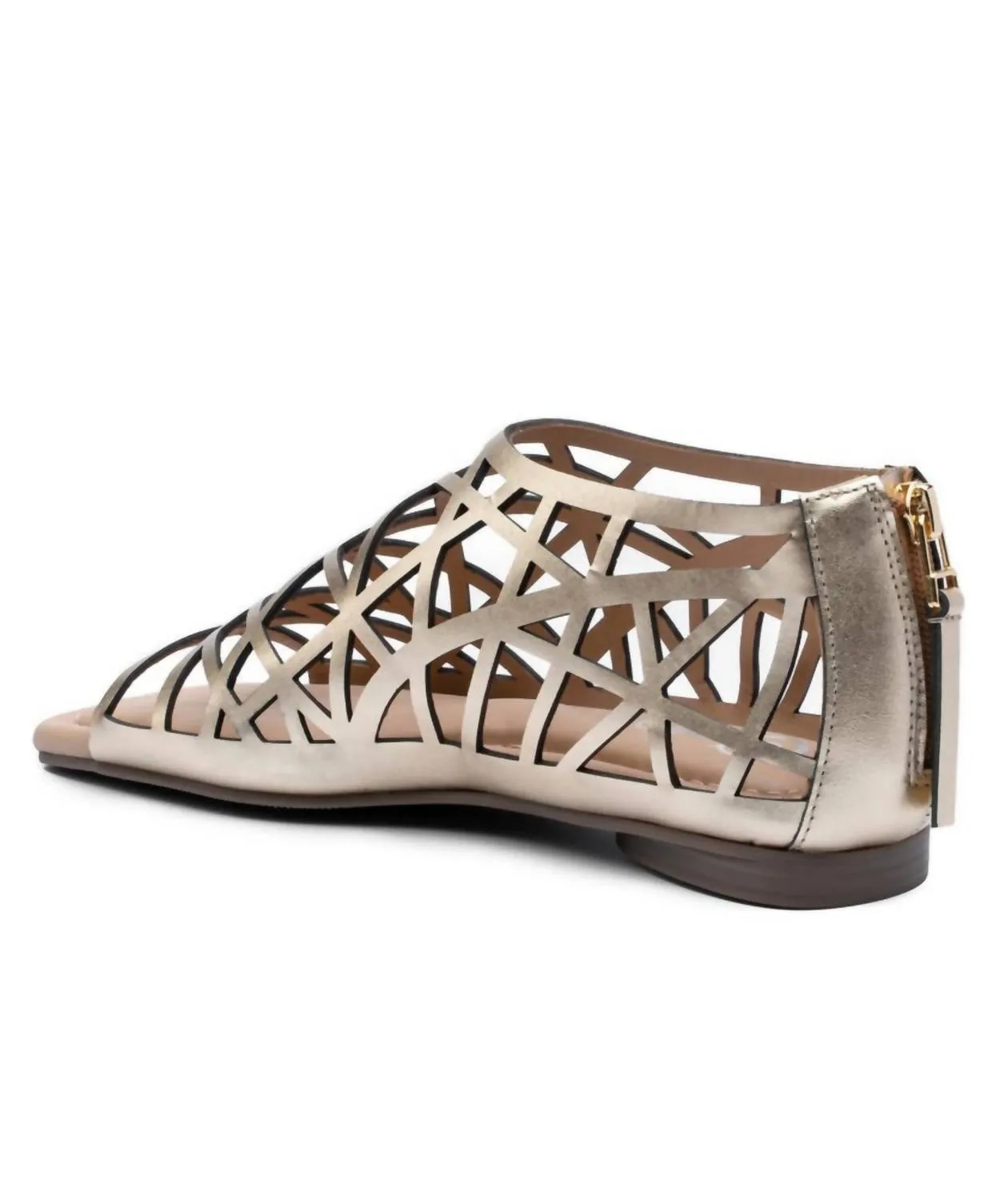 Lazy Sandal In Gold