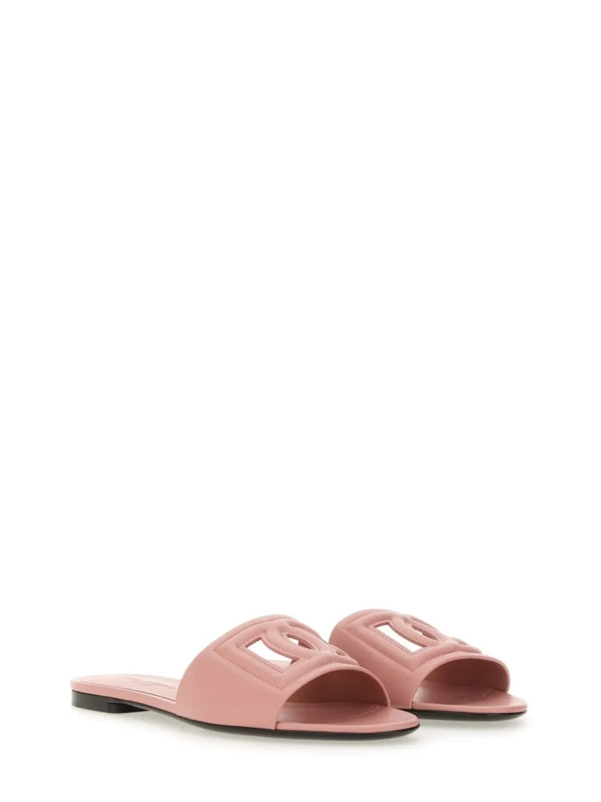 Leather Slide Sandal