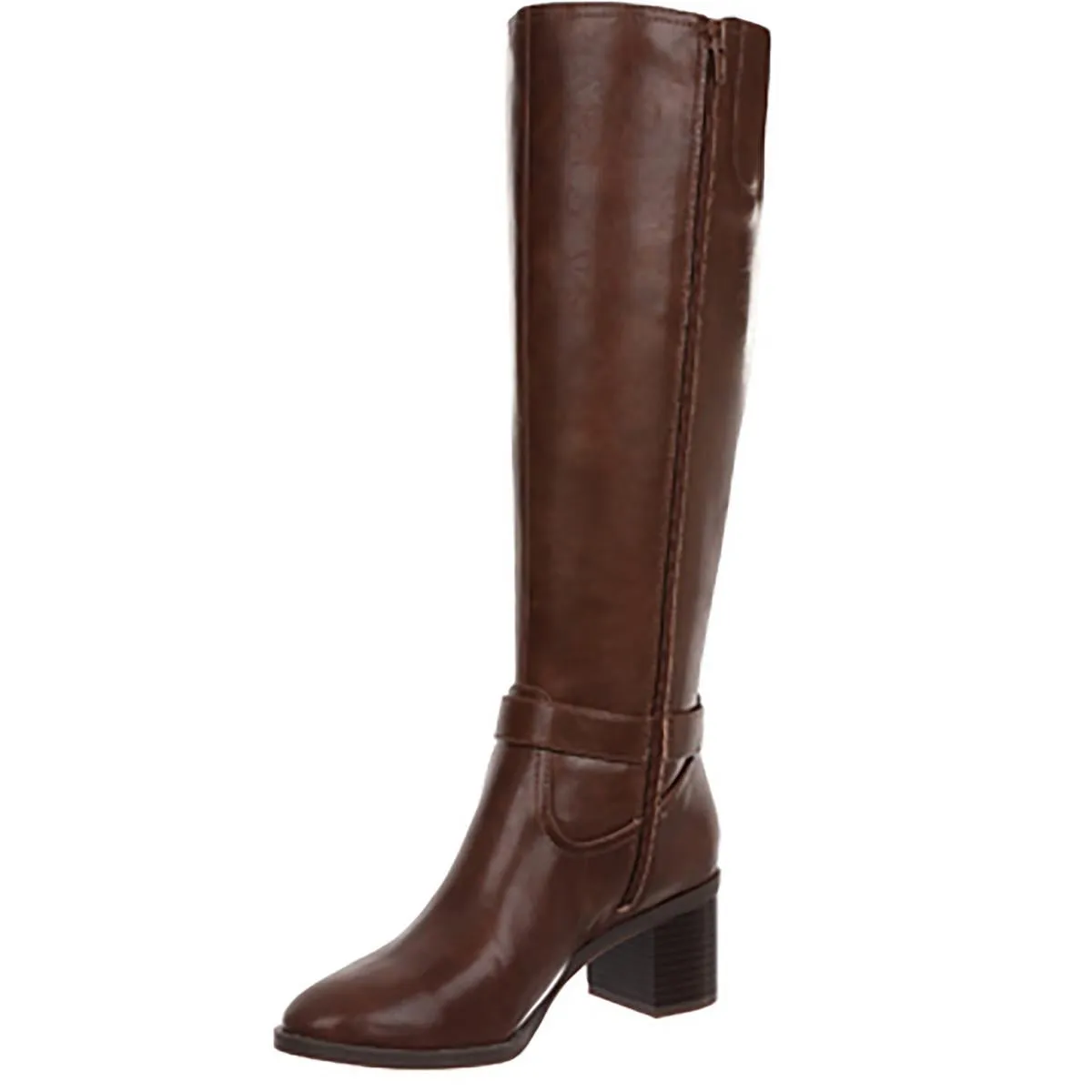 LEGENDWC Womens Wide Calf Manmade Knee-High Boots