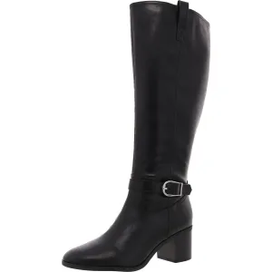 LEGENDWC Womens Wide Calf Manmade Knee-High Boots