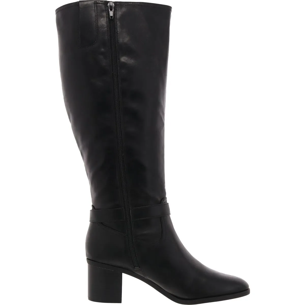 LEGENDWC Womens Wide Calf Manmade Knee-High Boots