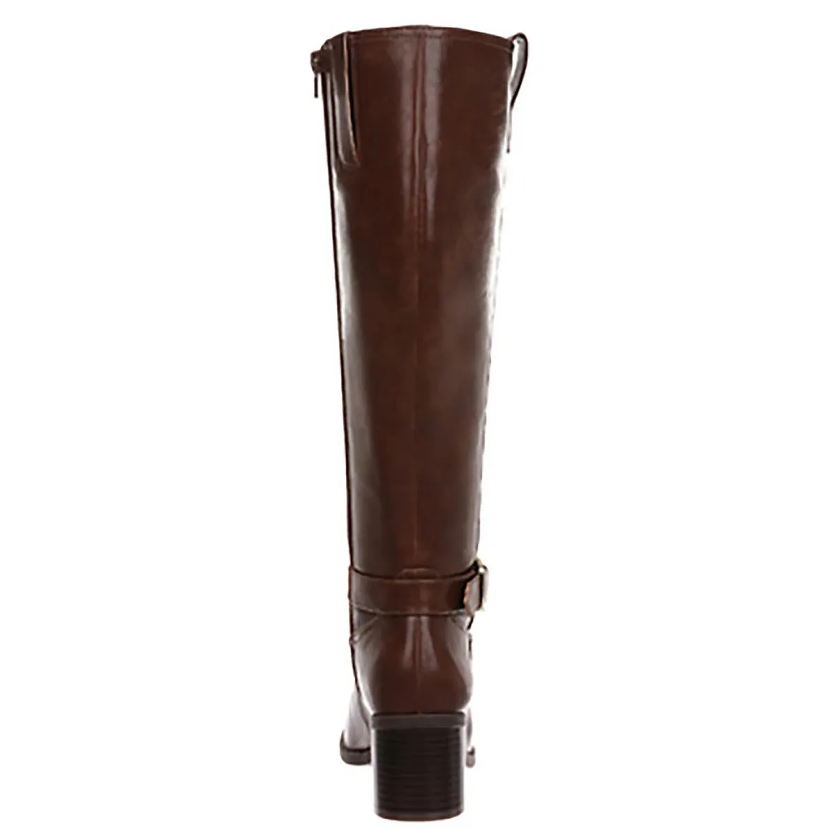 LEGENDWC Womens Wide Calf Manmade Knee-High Boots
