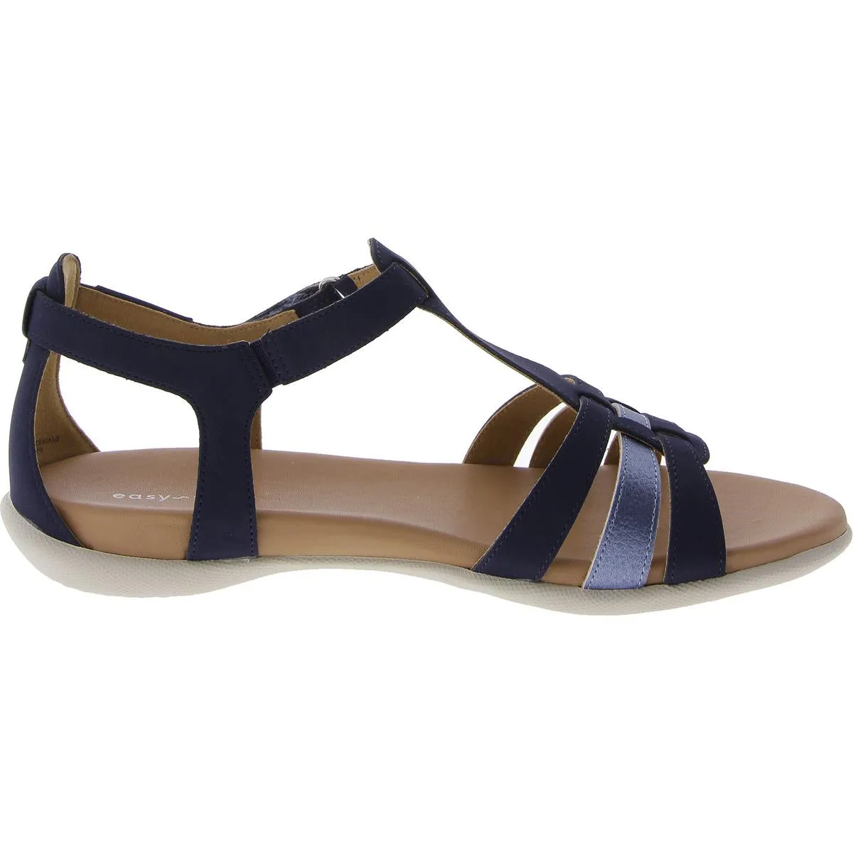 Leia 3 Womens Ankle Strap Open Toe T-Strap Sandals