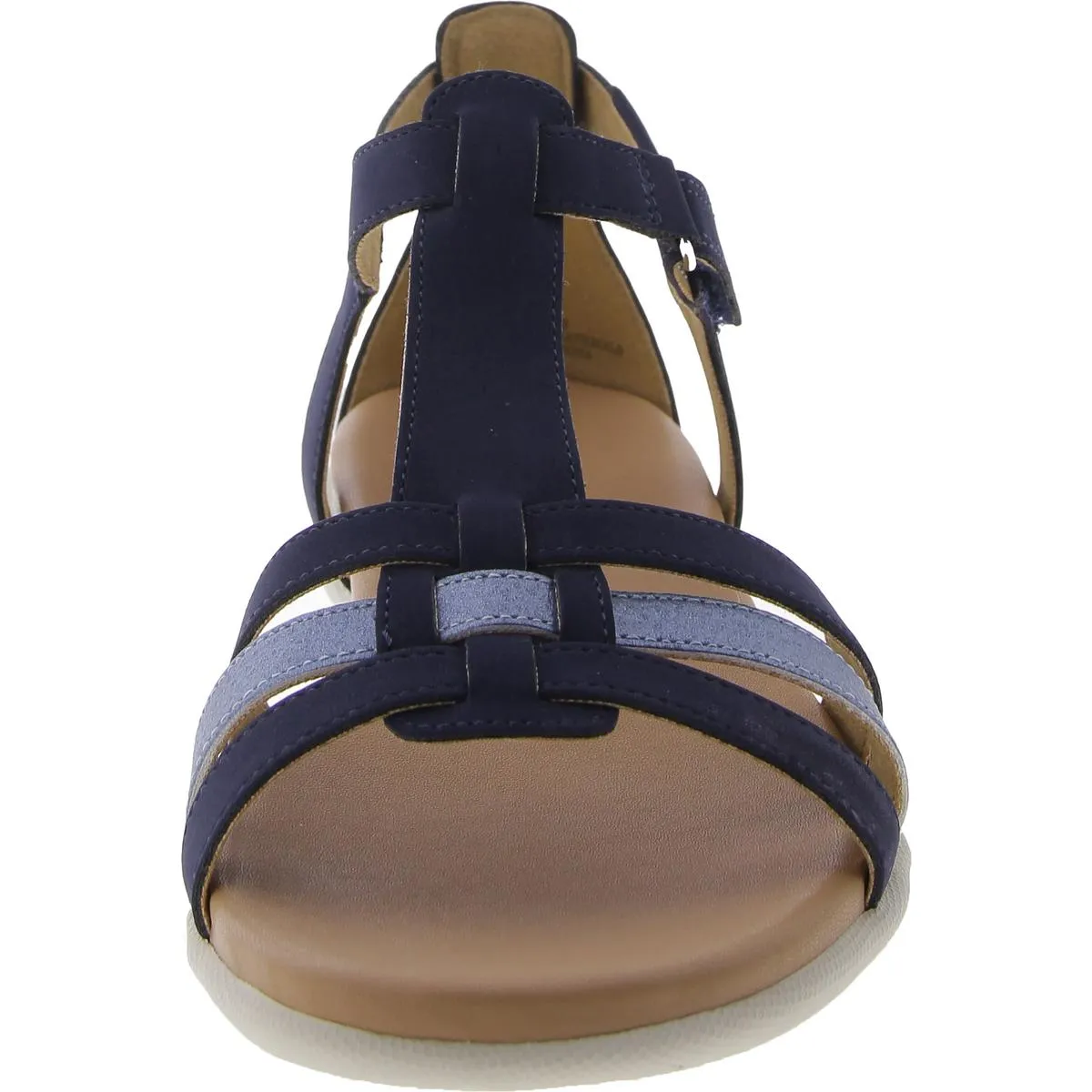 Leia 3 Womens Ankle Strap Open Toe T-Strap Sandals